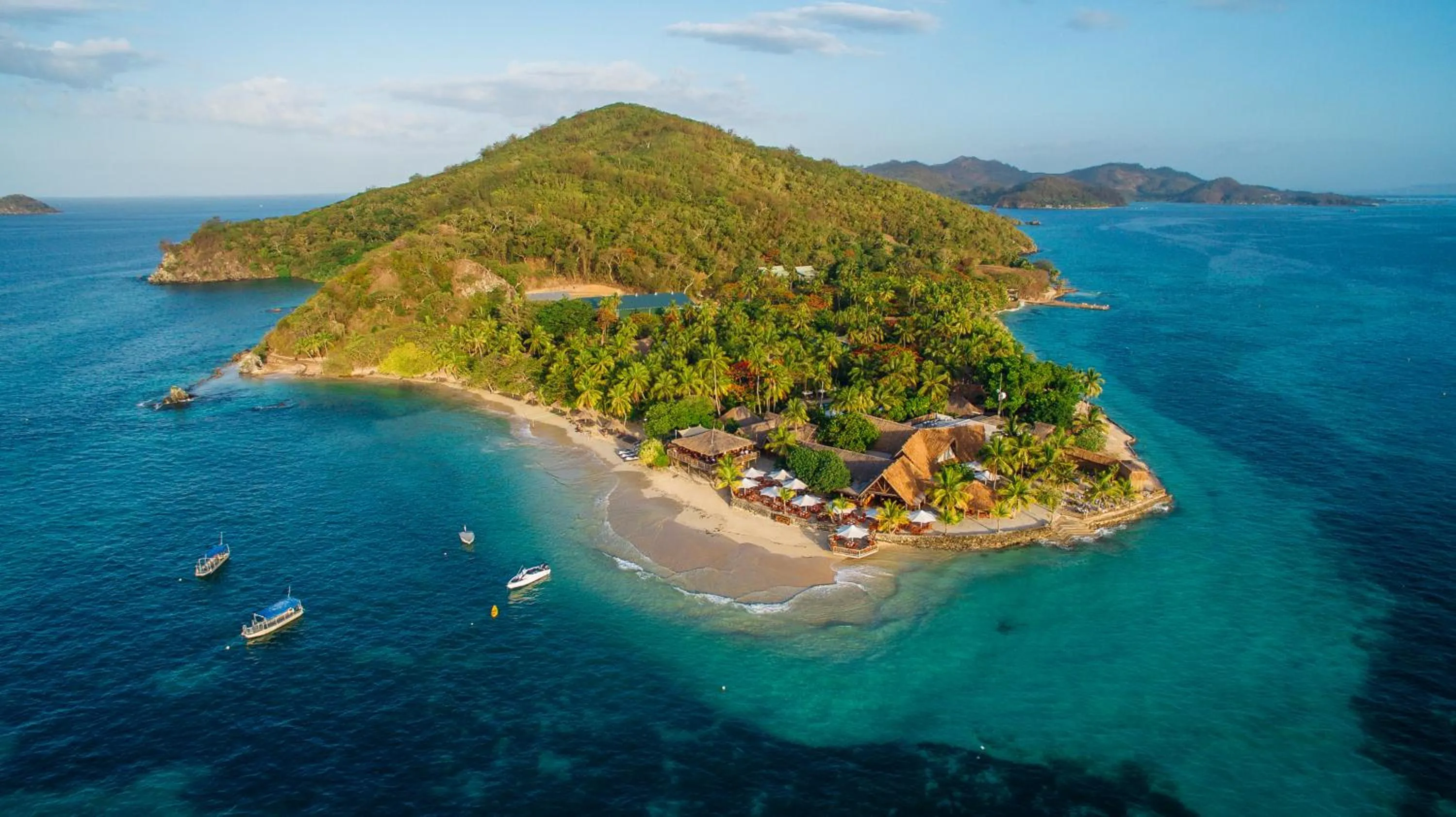 Facade/entrance in Castaway Island, Fiji
