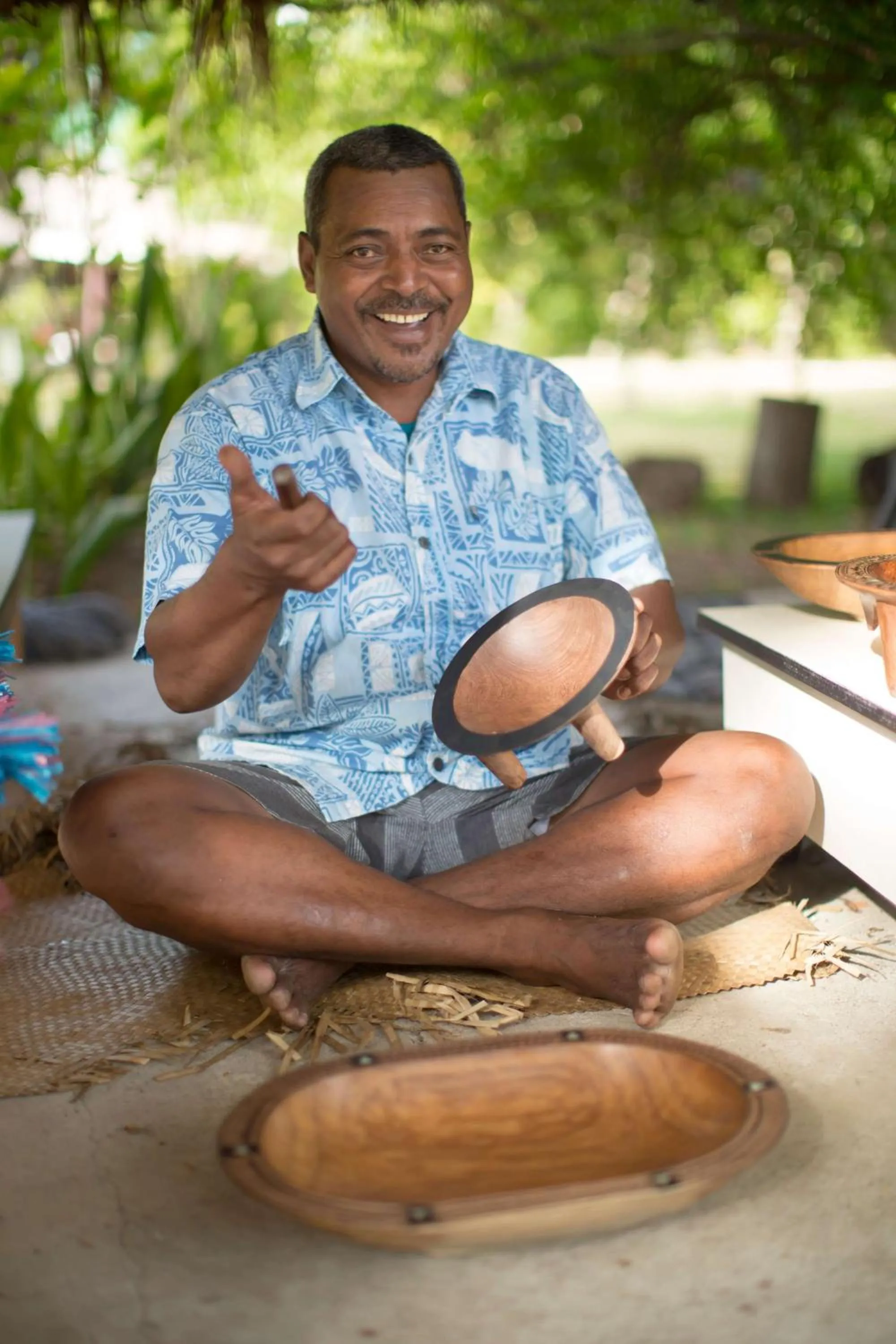 People in Castaway Island, Fiji