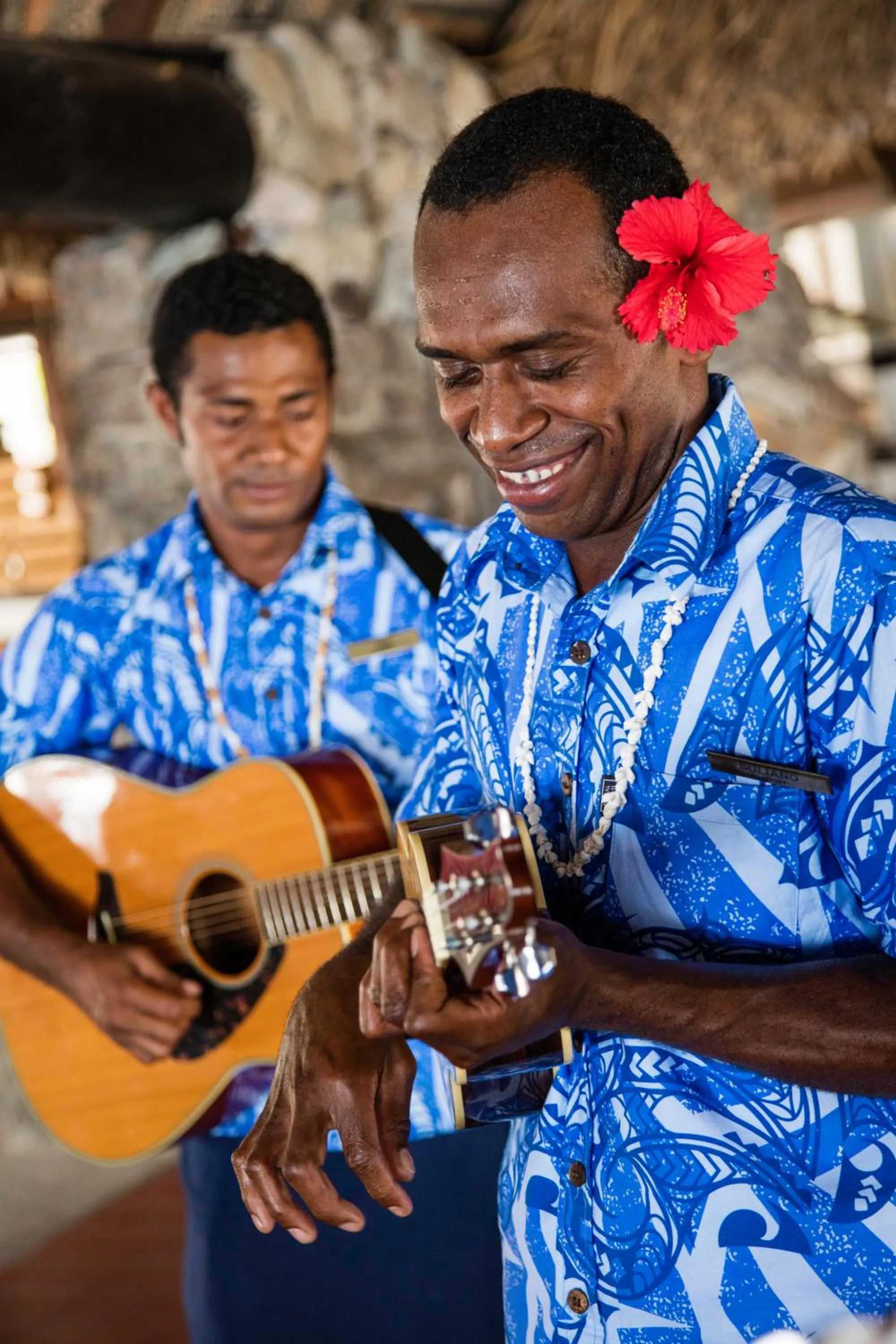 Staff in Castaway Island, Fiji