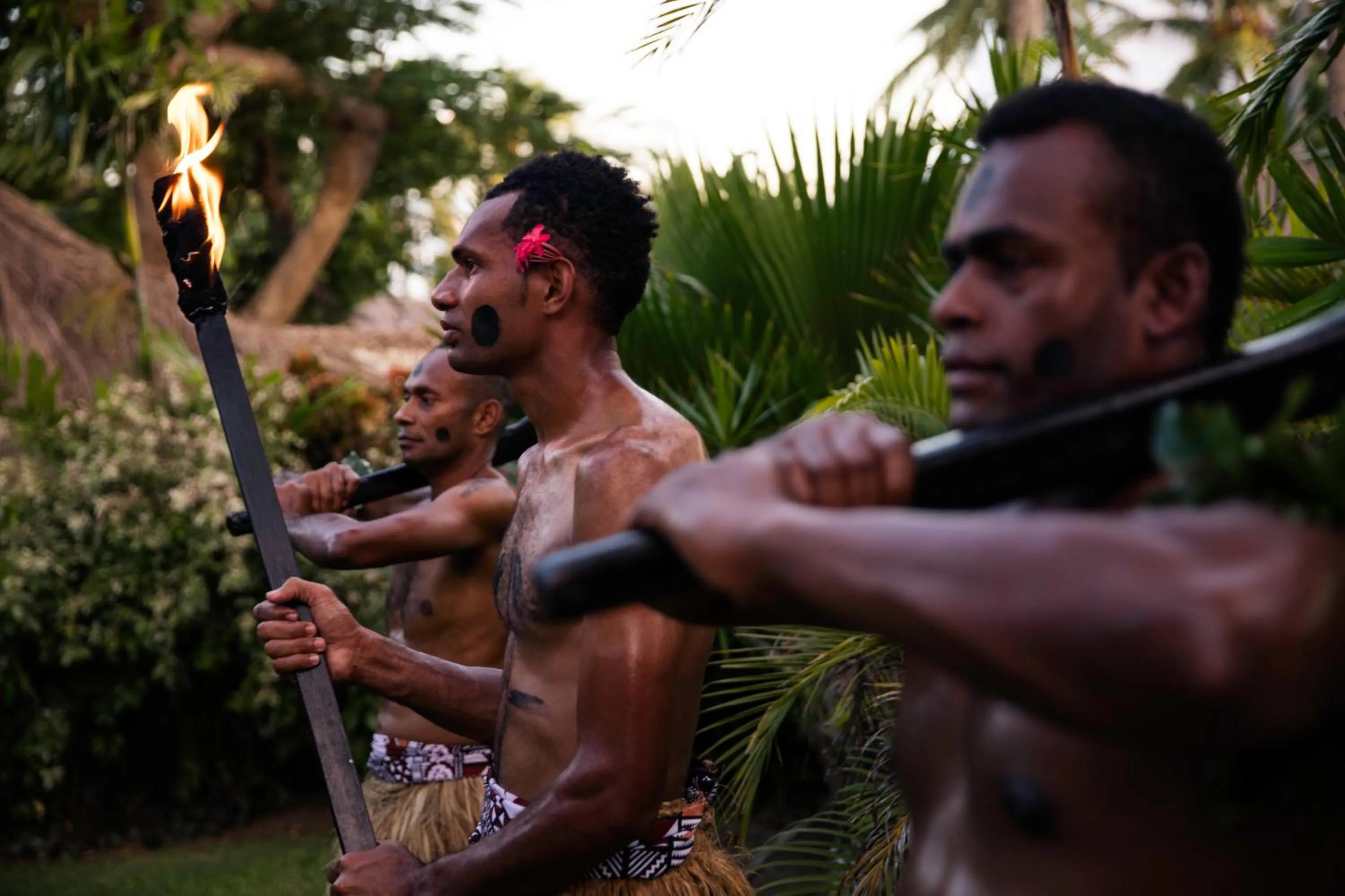 Staff in Castaway Island, Fiji