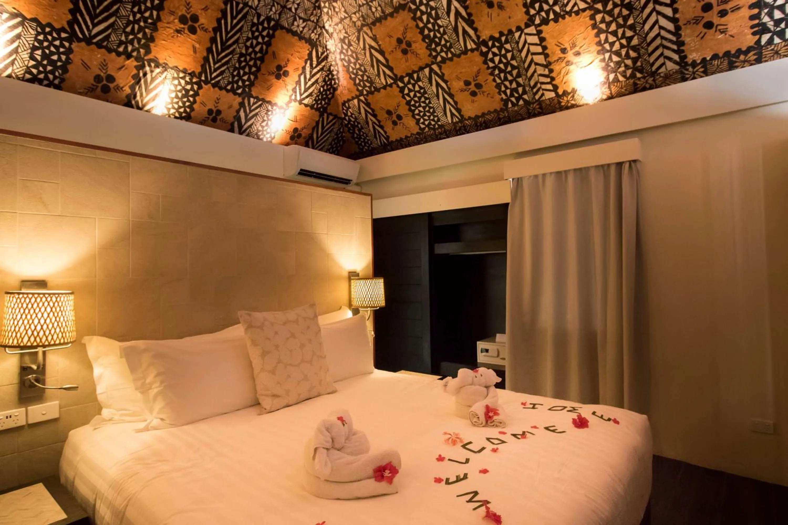 Bed in Castaway Island, Fiji