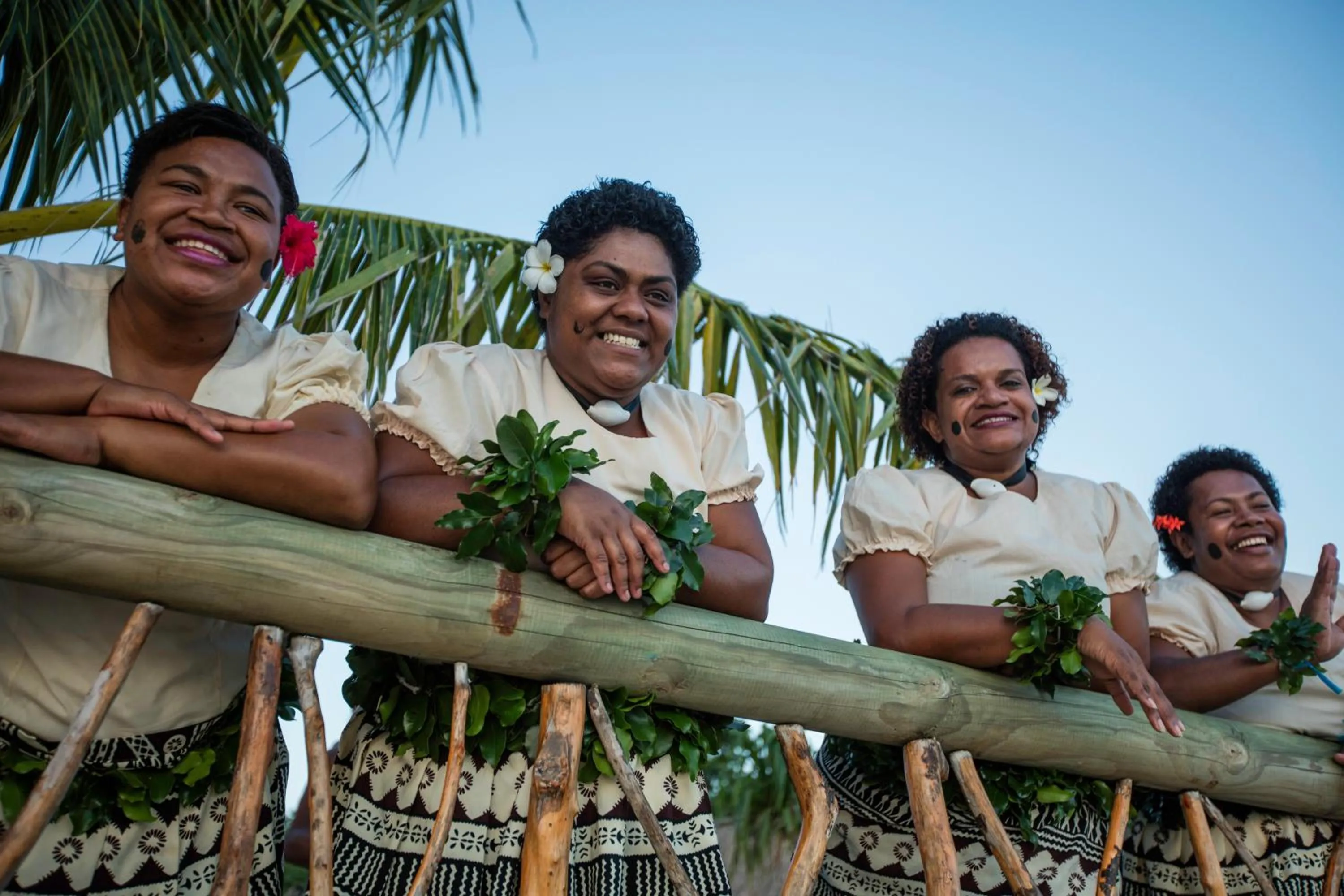 People in Castaway Island, Fiji
