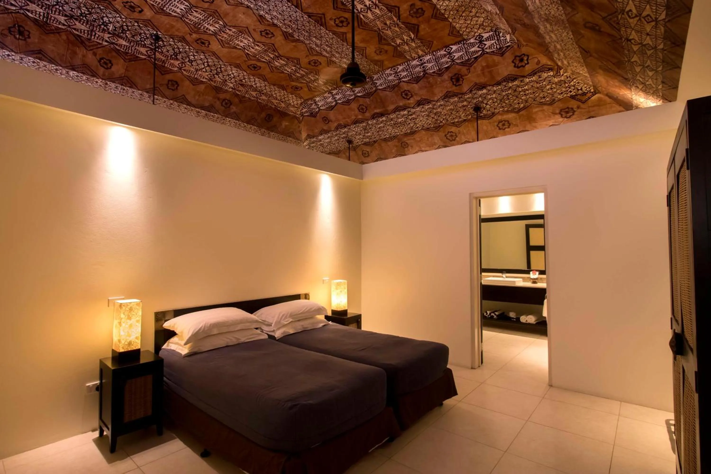 Bed in Castaway Island, Fiji