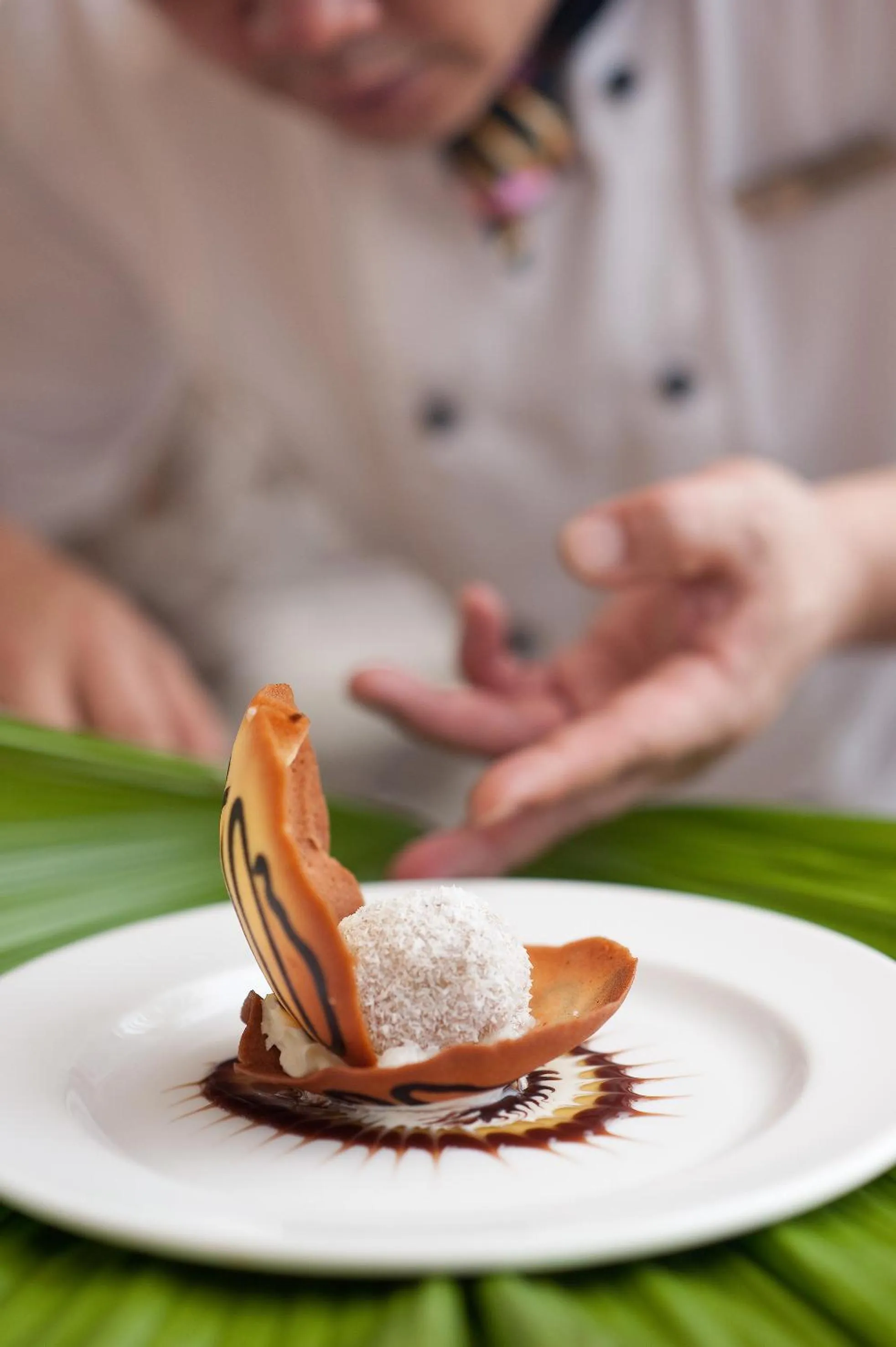 Food close-up in Castaway Island, Fiji