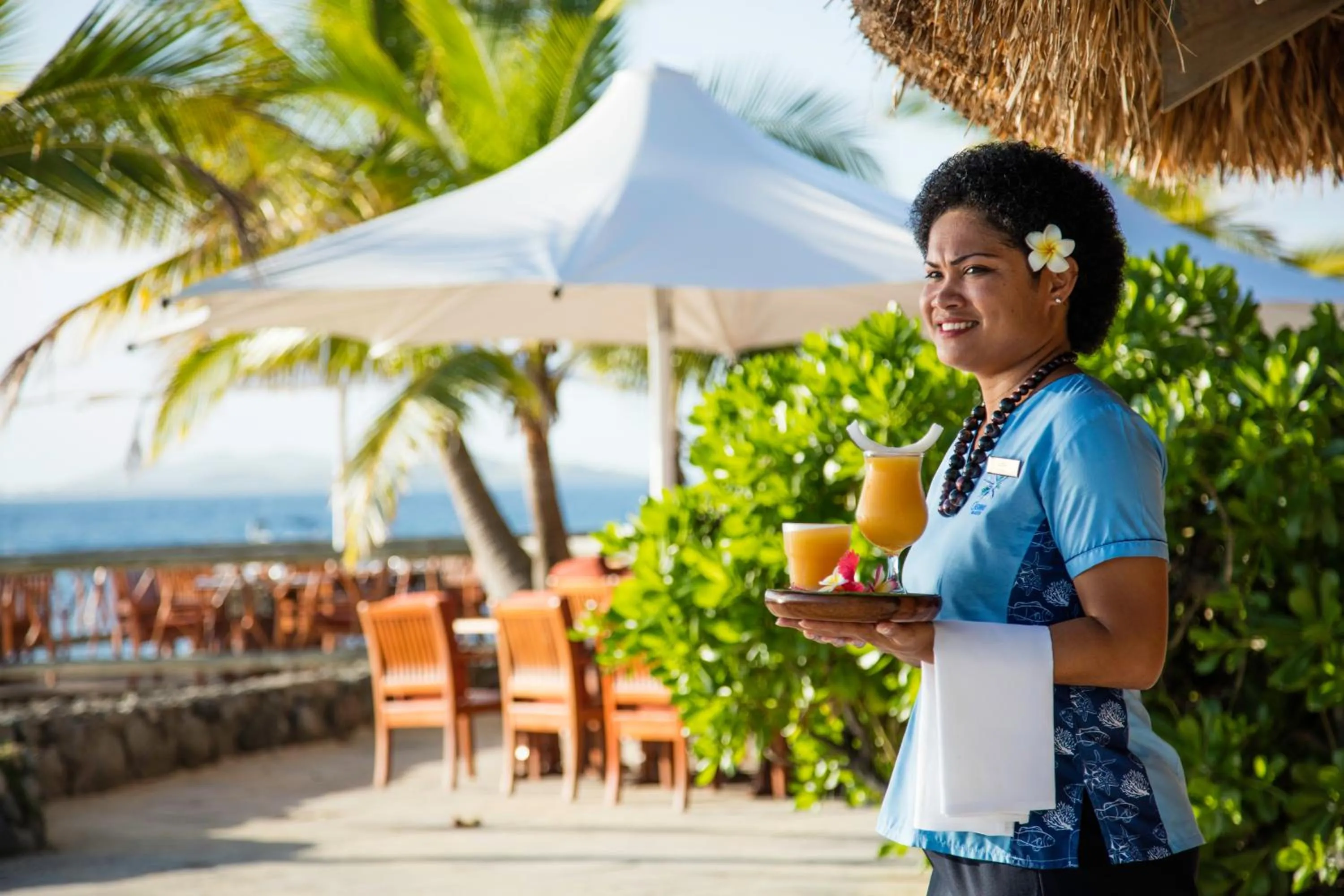 Drinks in Castaway Island, Fiji