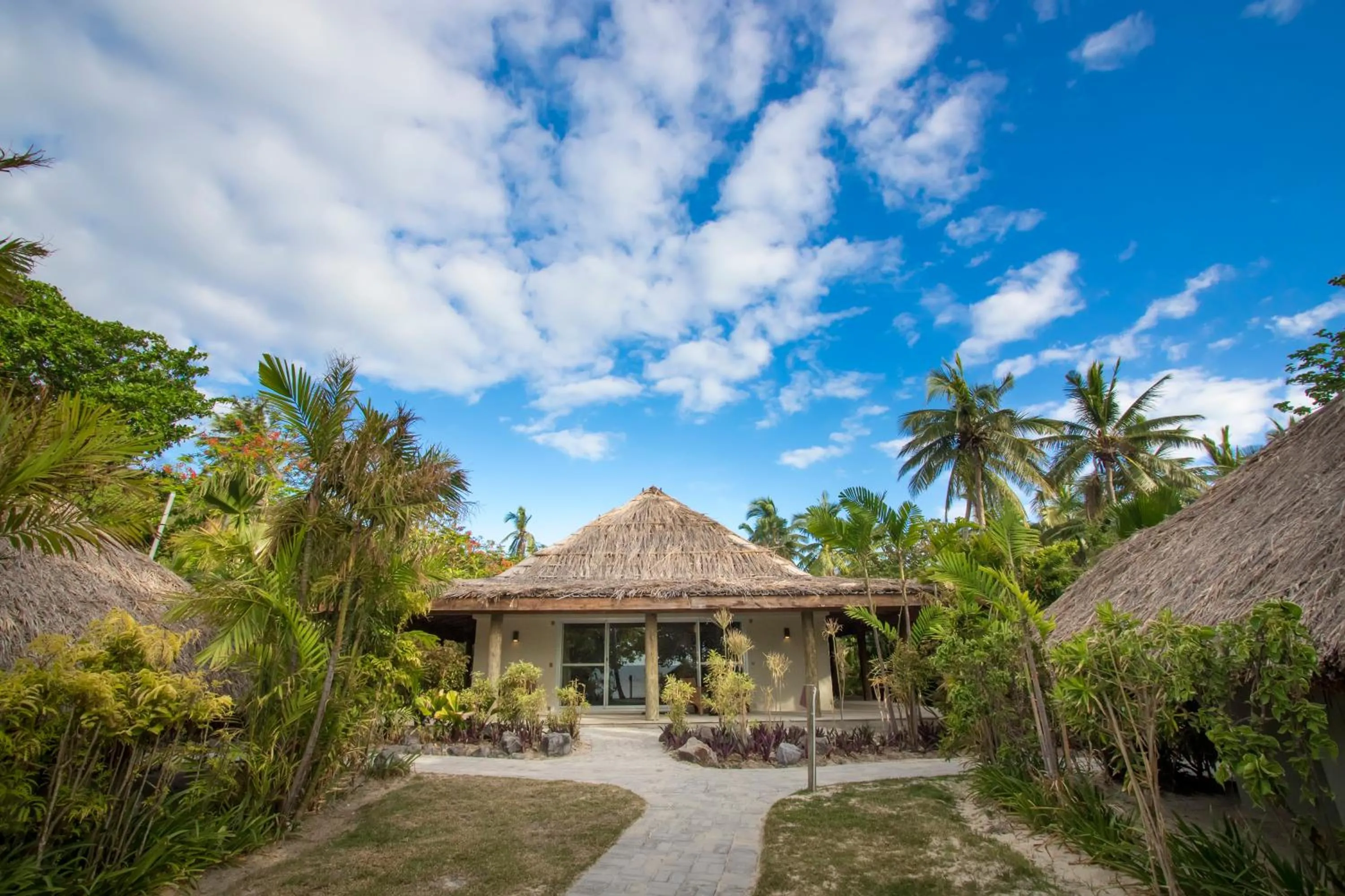 Patio in Castaway Island, Fiji