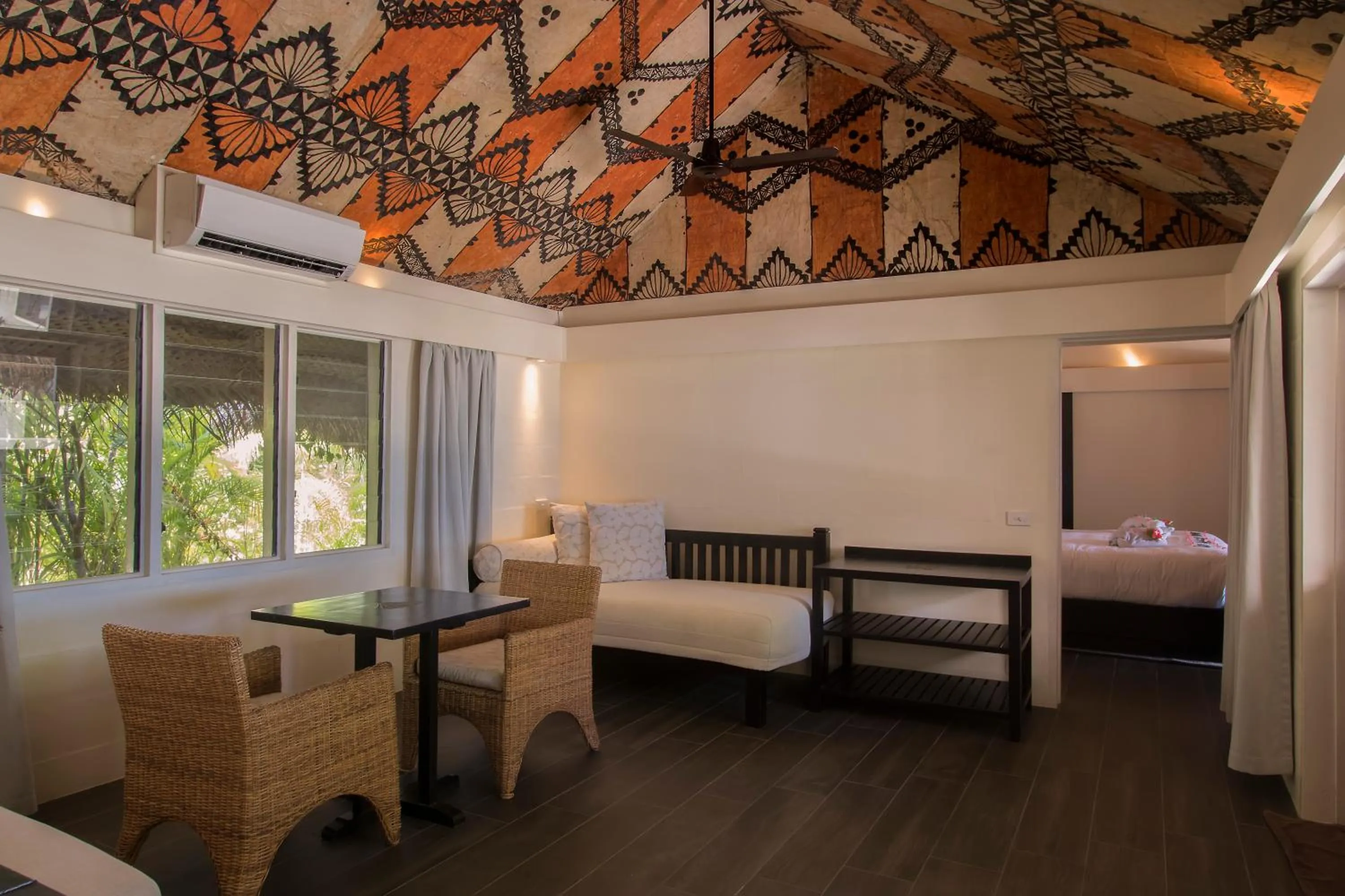 Bed in Castaway Island, Fiji