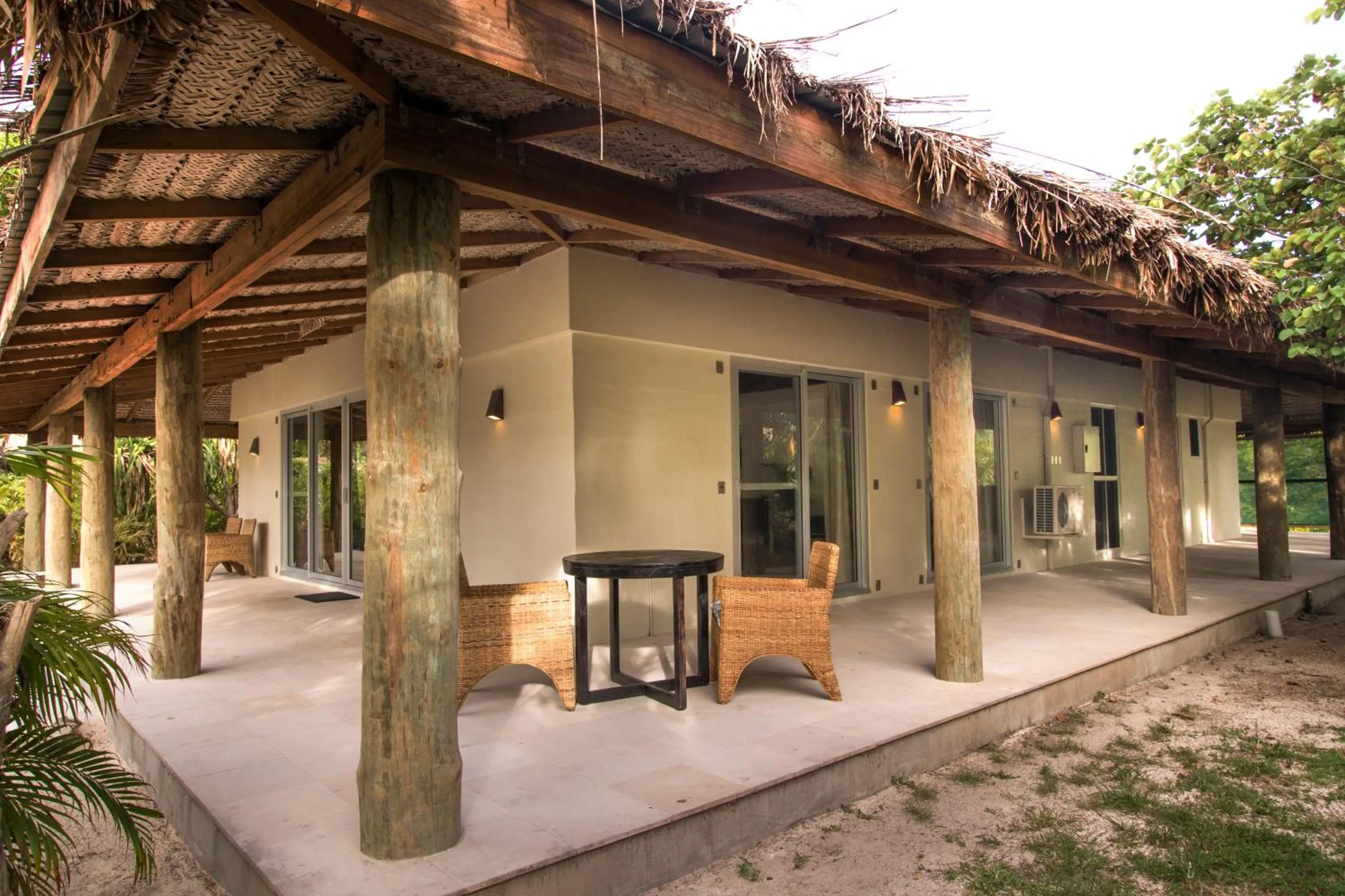 Patio in Castaway Island, Fiji