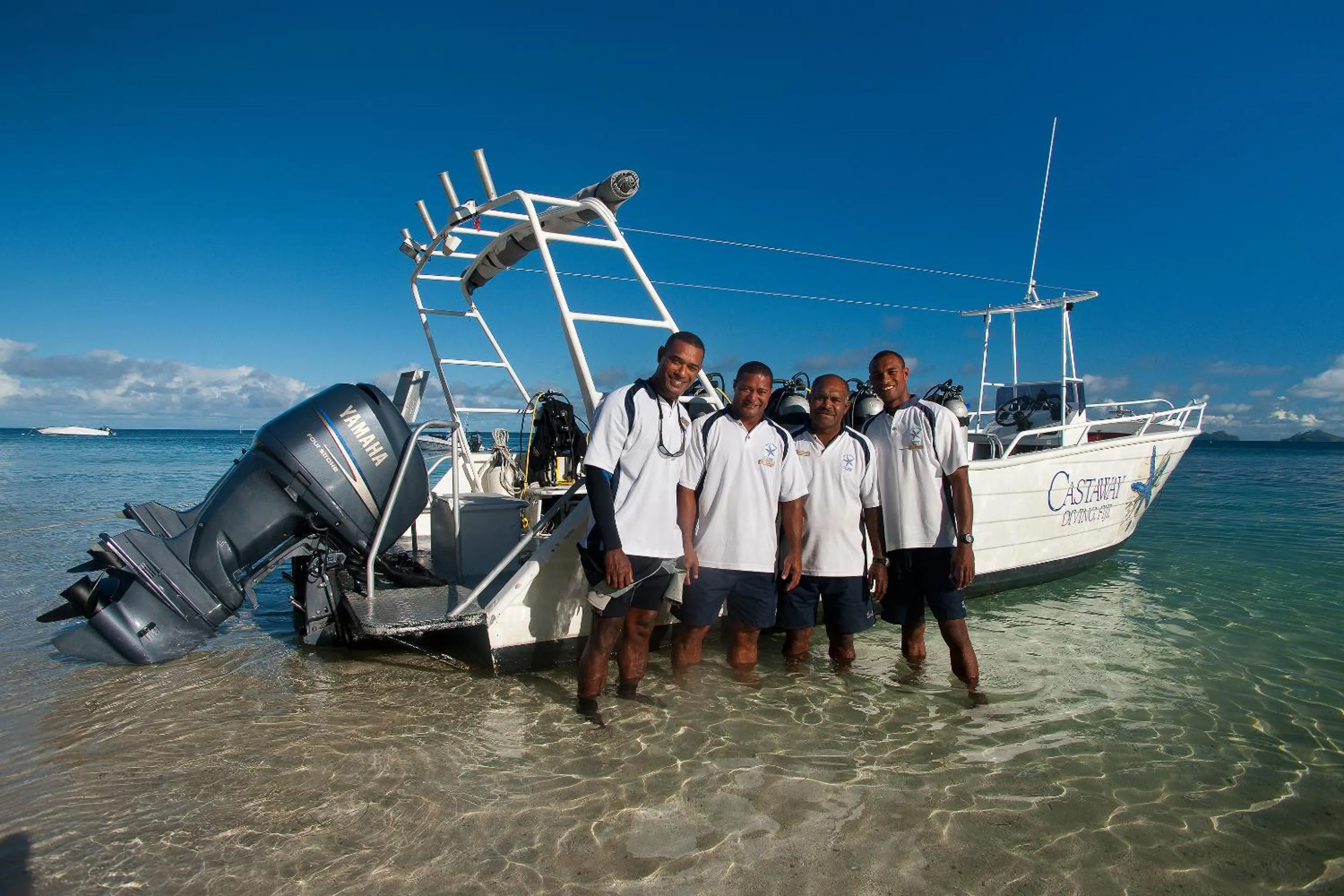 Day in Castaway Island, Fiji