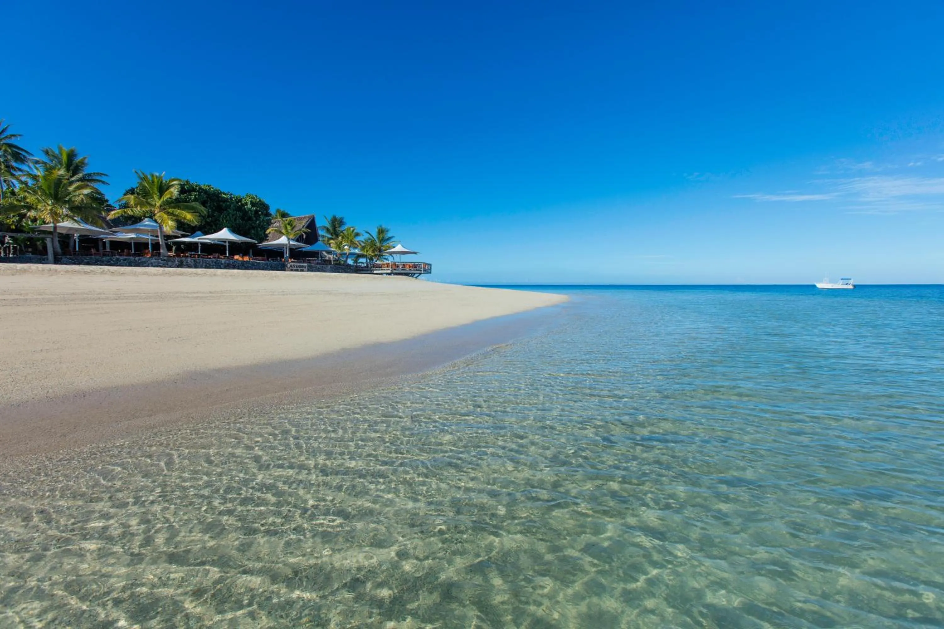 Beach in Castaway Island, Fiji