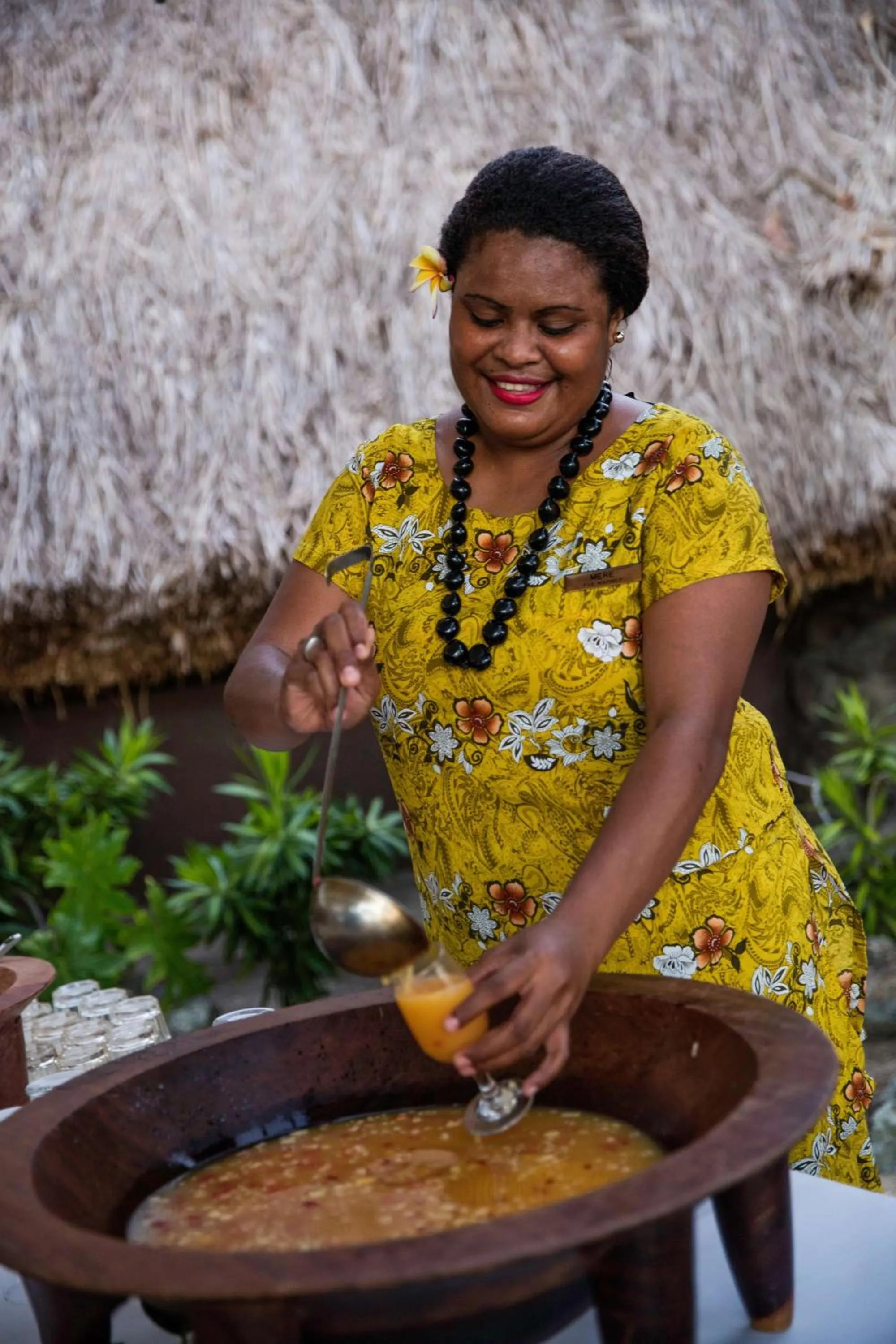 Lobby or reception in Castaway Island, Fiji