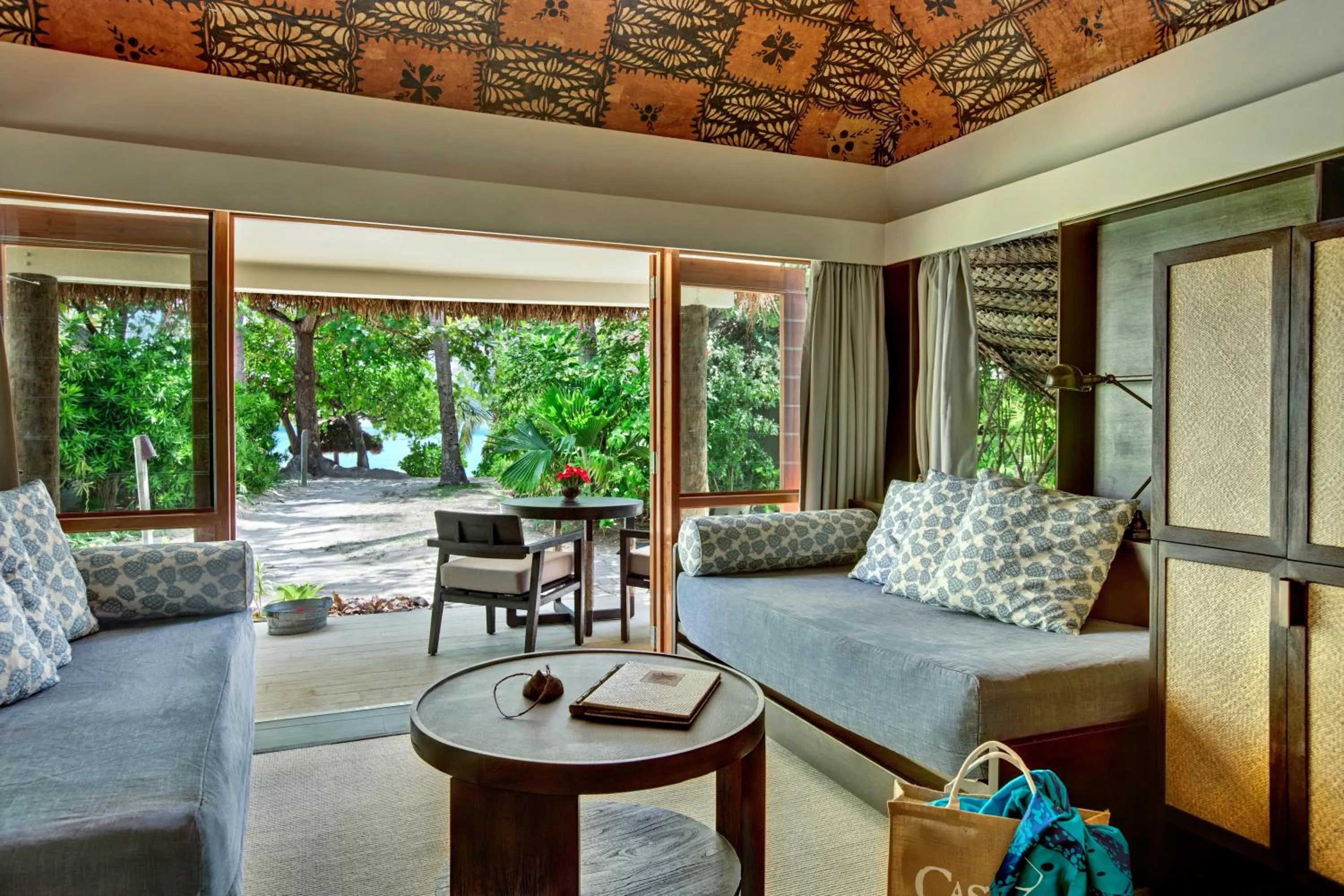 Bedroom in Castaway Island, Fiji