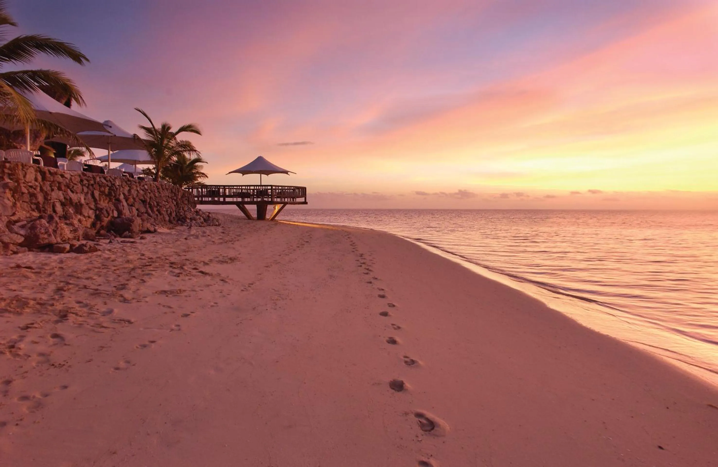 Beach in Castaway Island, Fiji