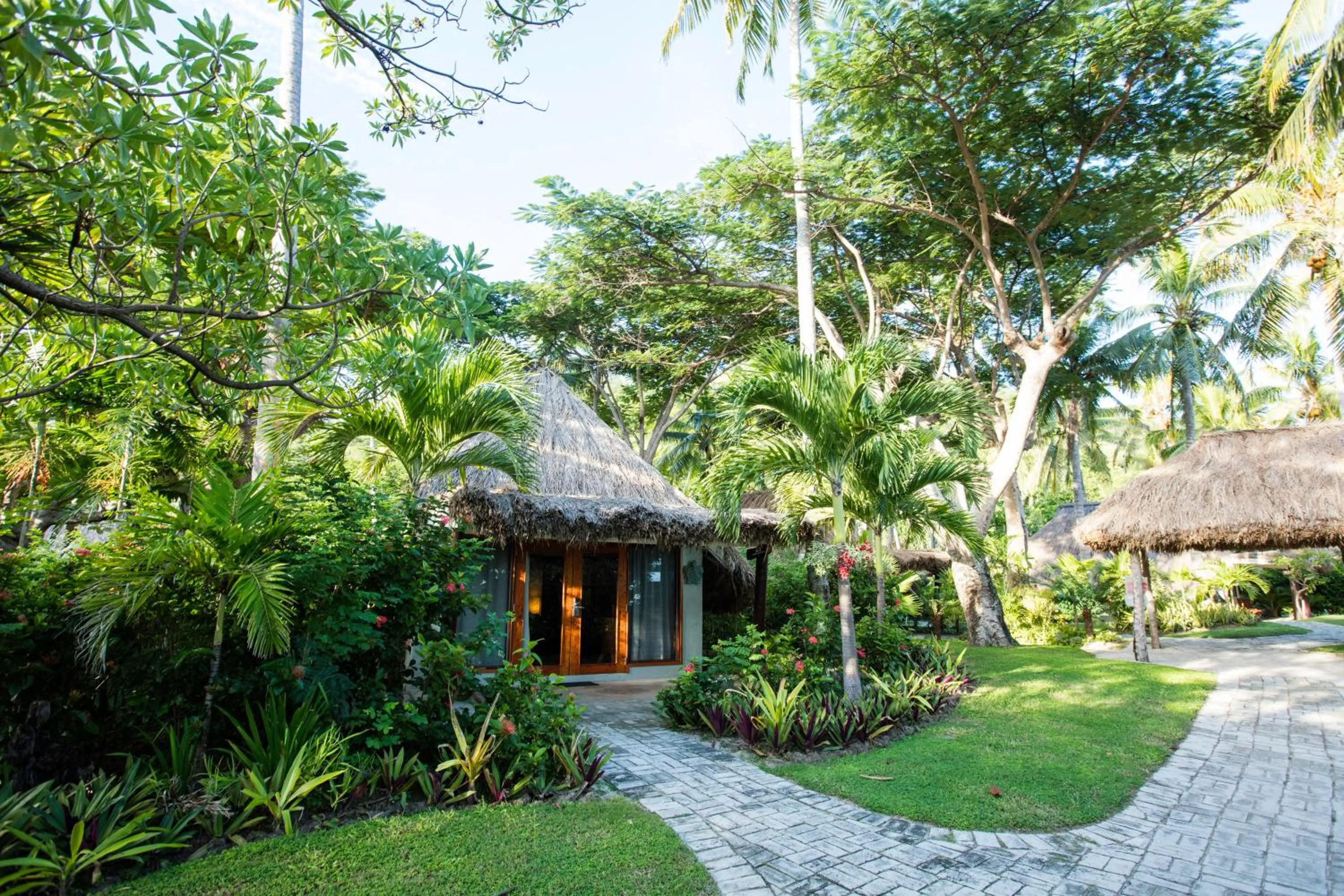 Patio in Castaway Island, Fiji
