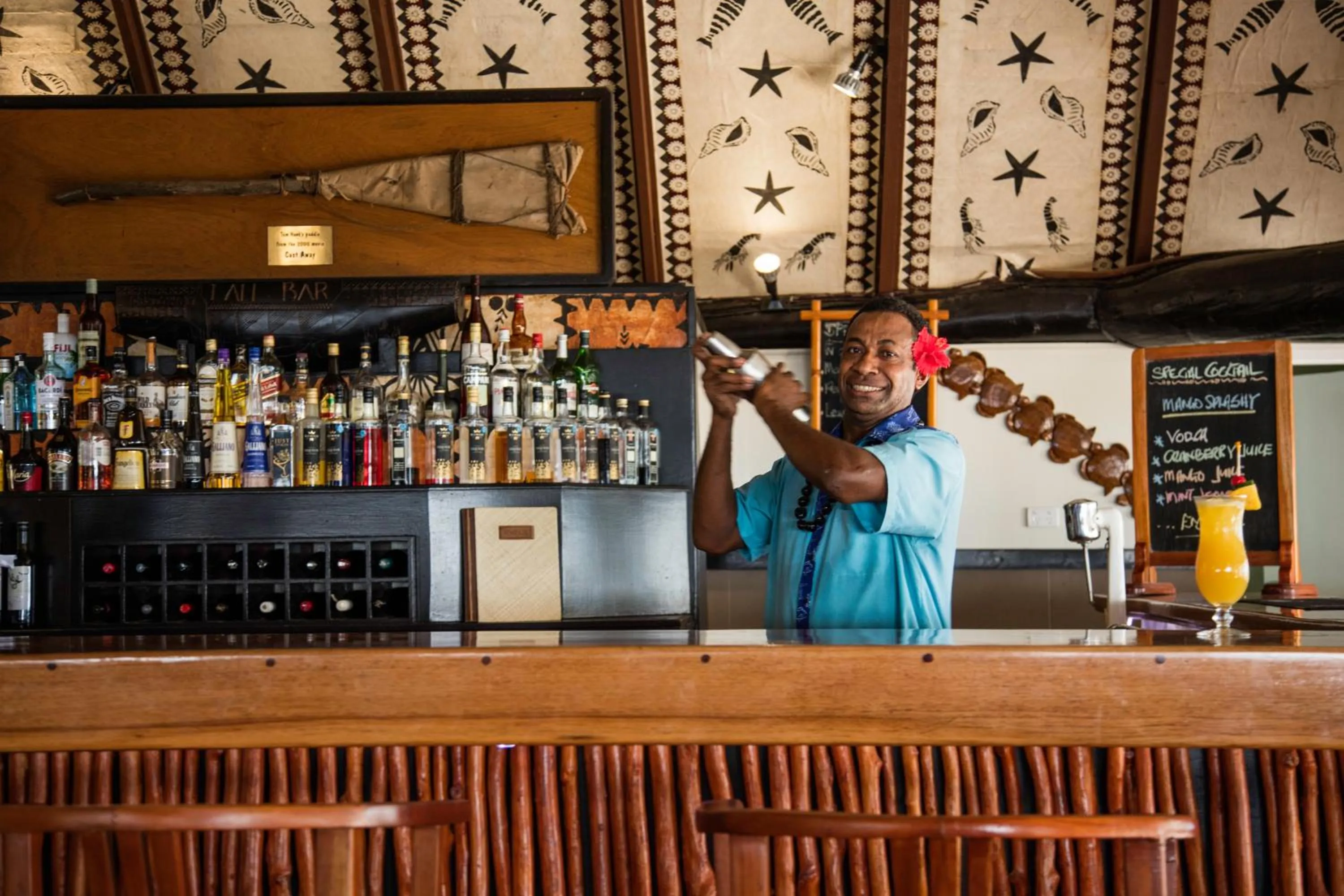 Lounge or bar in Castaway Island, Fiji