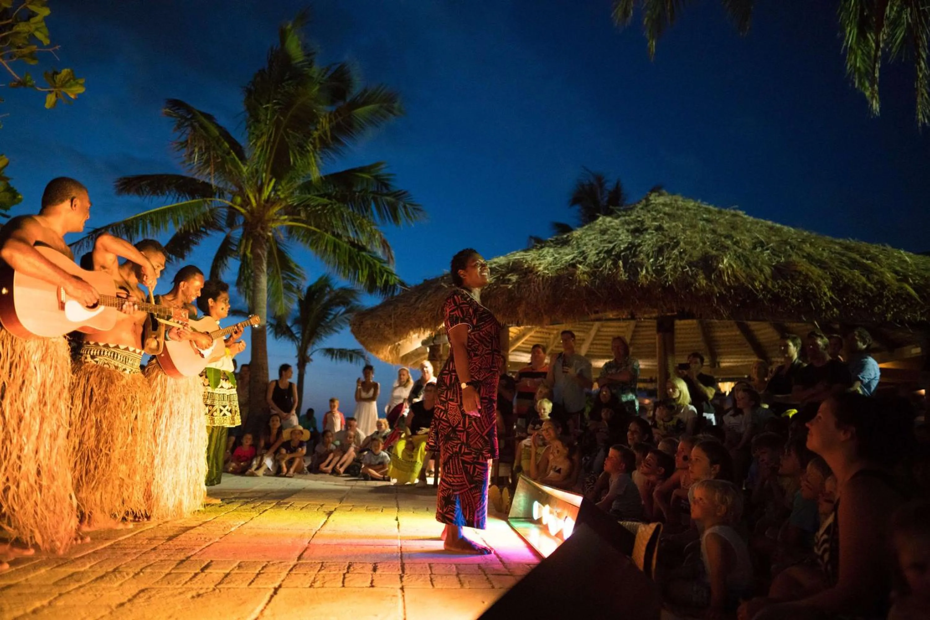 People in Castaway Island, Fiji