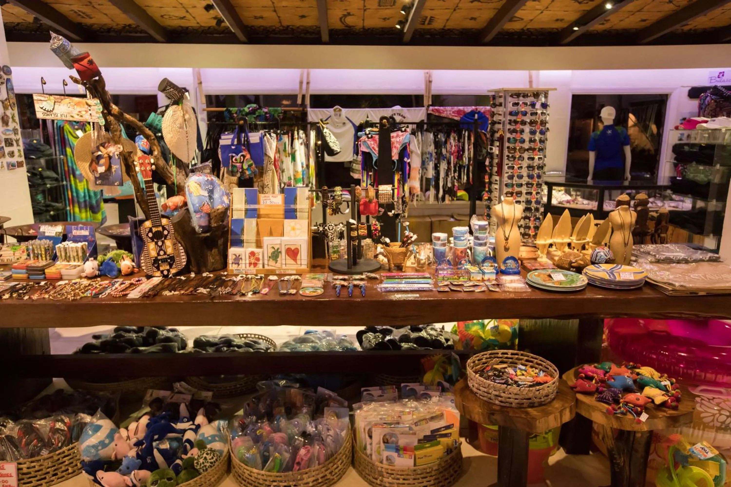 Shopping Area in Castaway Island, Fiji