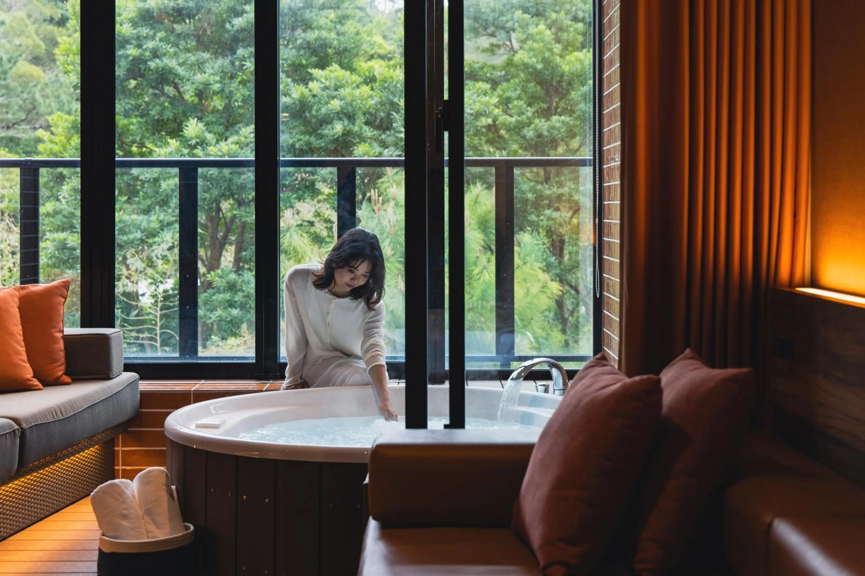 Photo of the whole room in TWIN LINE HOTEL YANBARU OKINAWA JAPAN Formerly Okinawa Suncoast Hotel