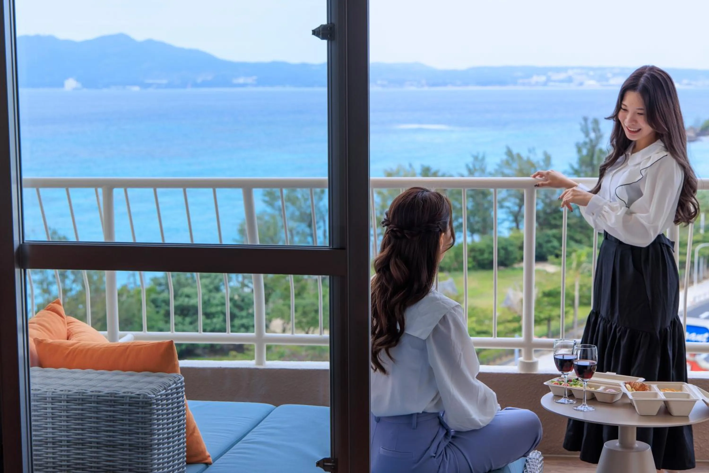 Photo of the whole room in TWIN LINE HOTEL YANBARU OKINAWA JAPAN Formerly Okinawa Suncoast Hotel