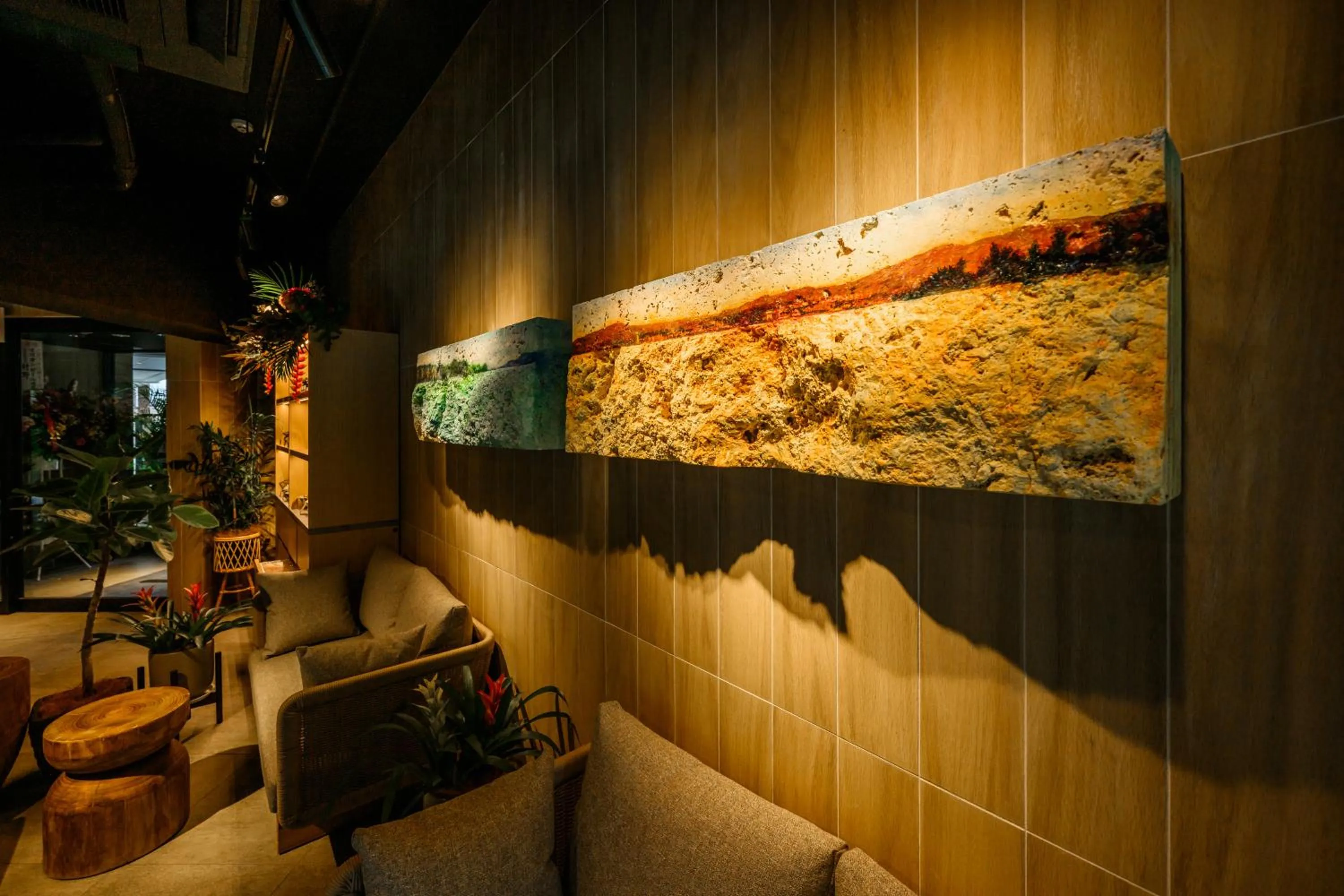 Area and facilities in TWIN LINE HOTEL YANBARU OKINAWA JAPAN Formerly Okinawa Suncoast Hotel