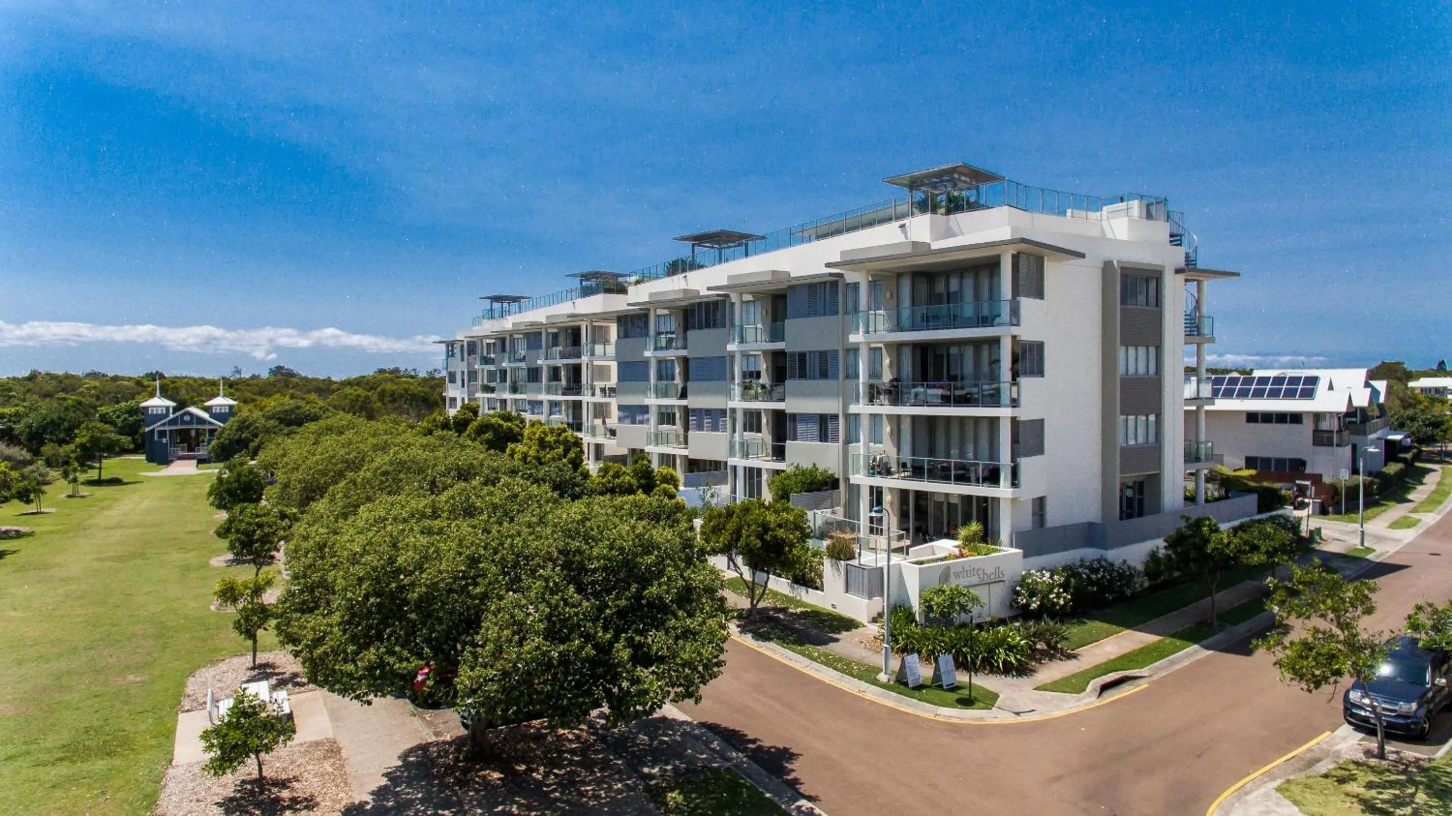 Property building in White Shells Luxury Apartments Marcoola