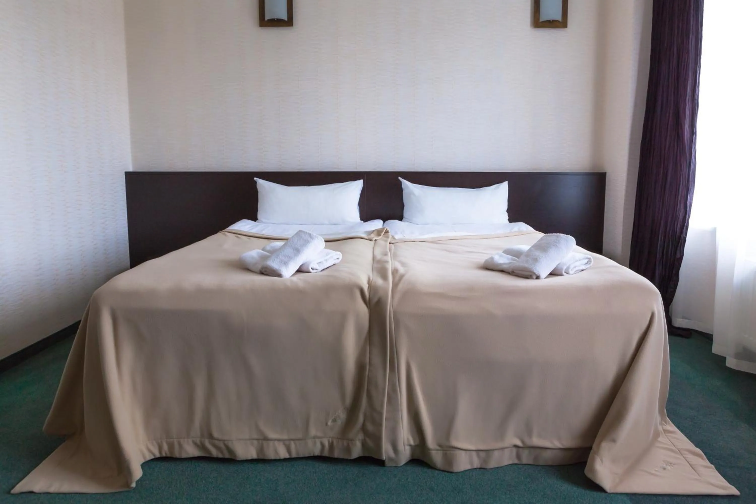 Bed in Hotel Palma