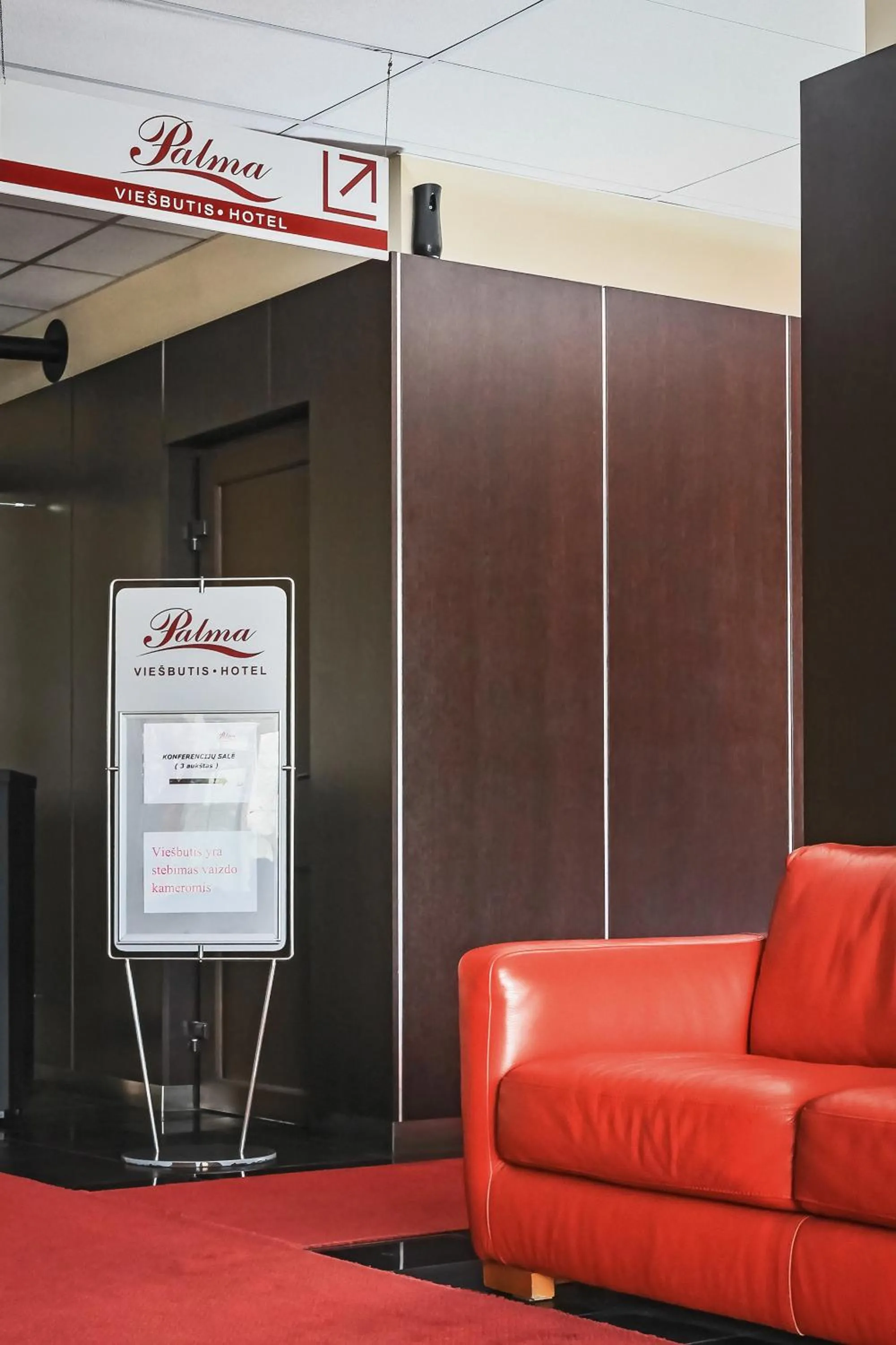 Lobby or reception in Hotel Palma