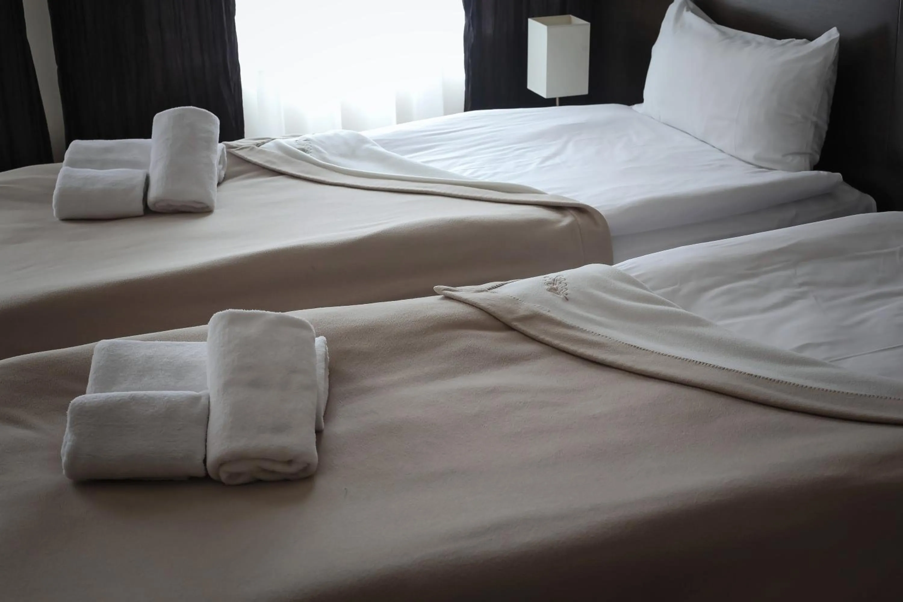 Bed in Hotel Palma