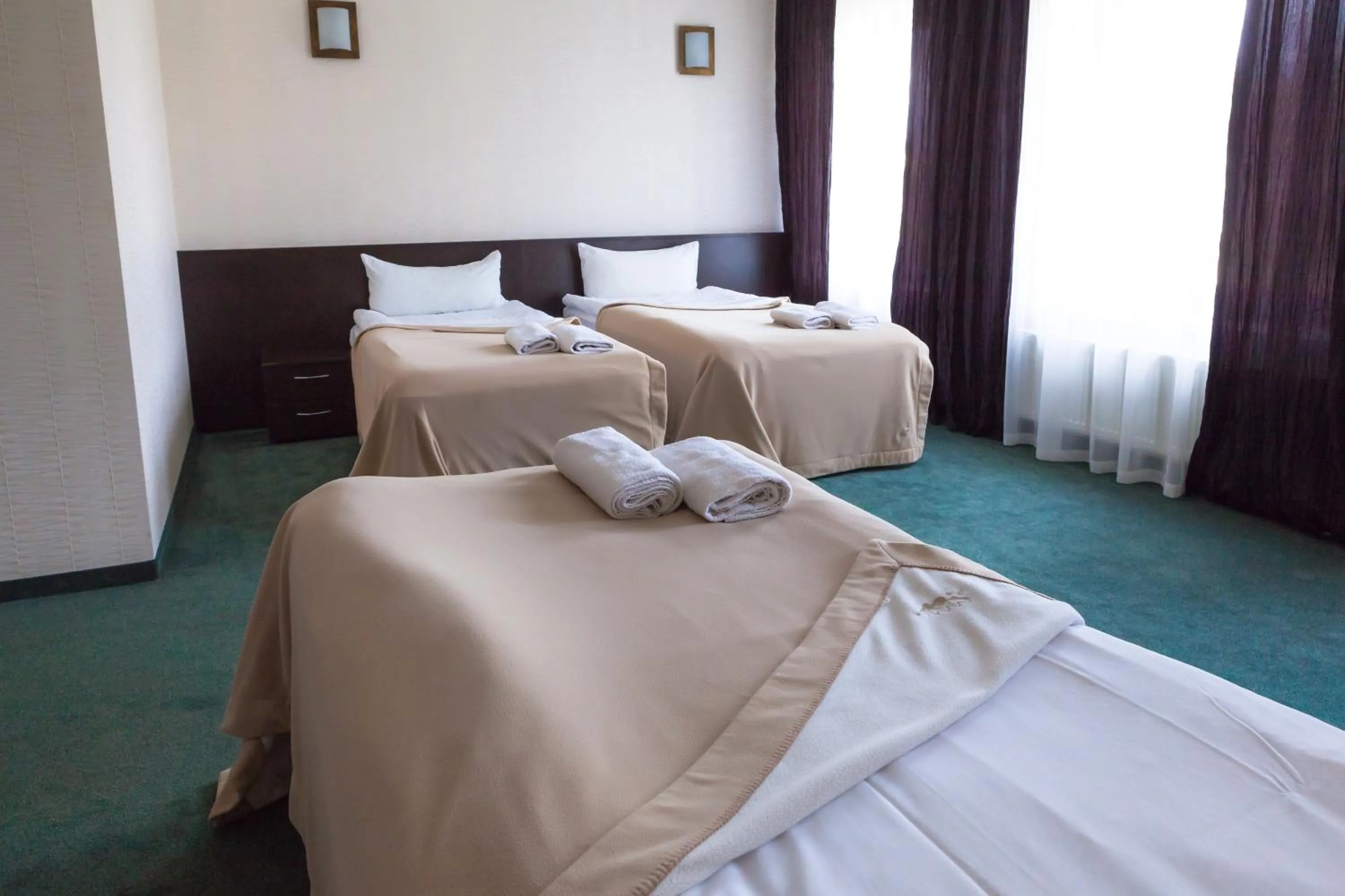 Bed in Hotel Palma