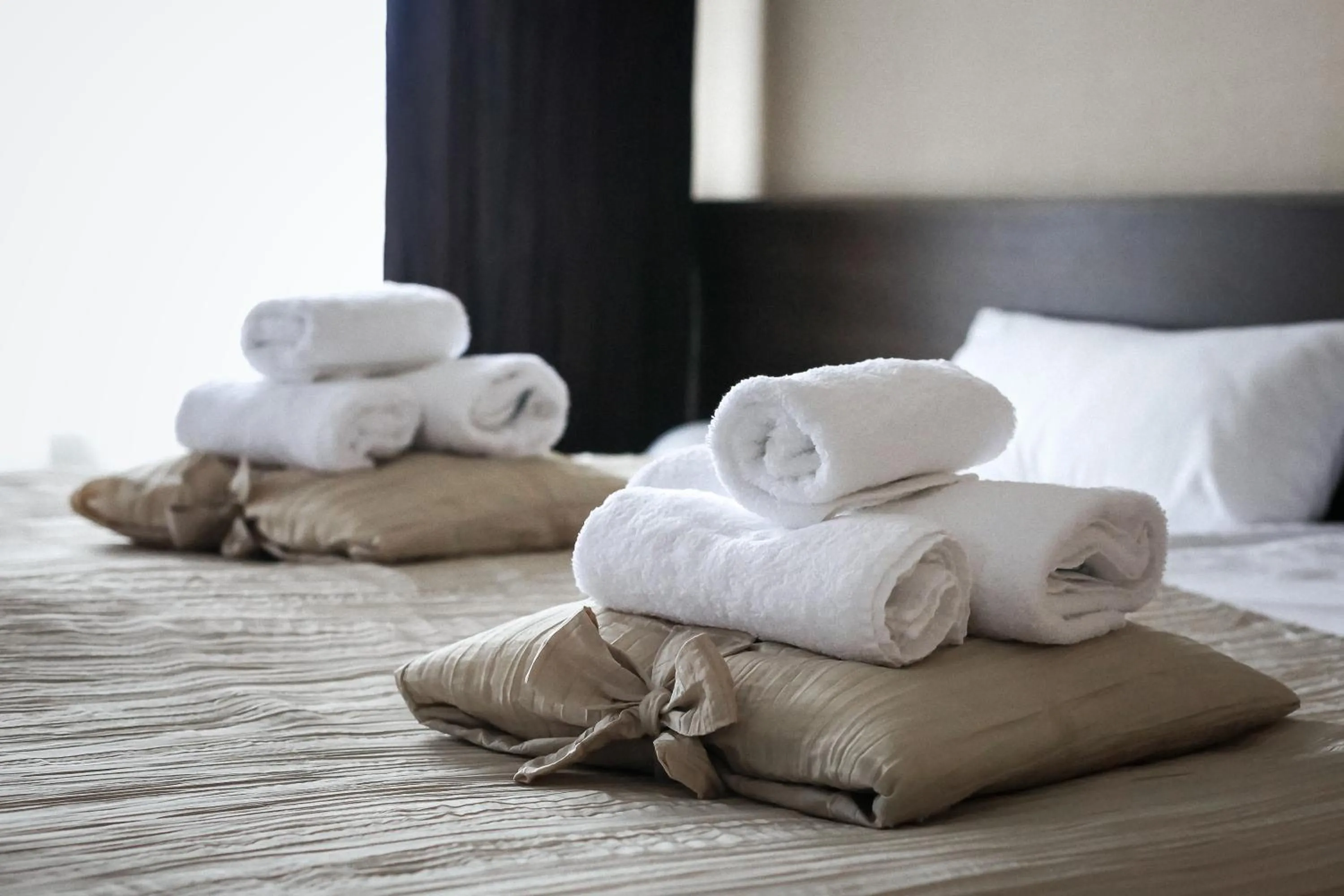 Bed in Hotel Palma