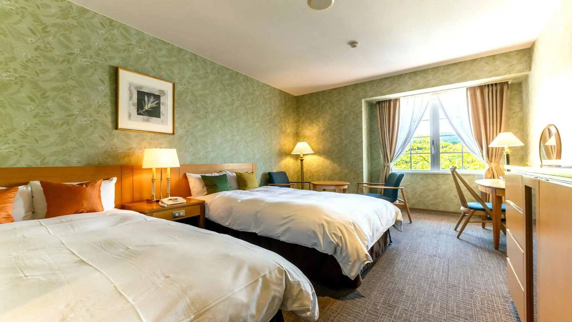 Photo of the whole room, Bed in Satoyama Auberge & Hot Spring Wellness Spa Sakuragaike Kurgarden