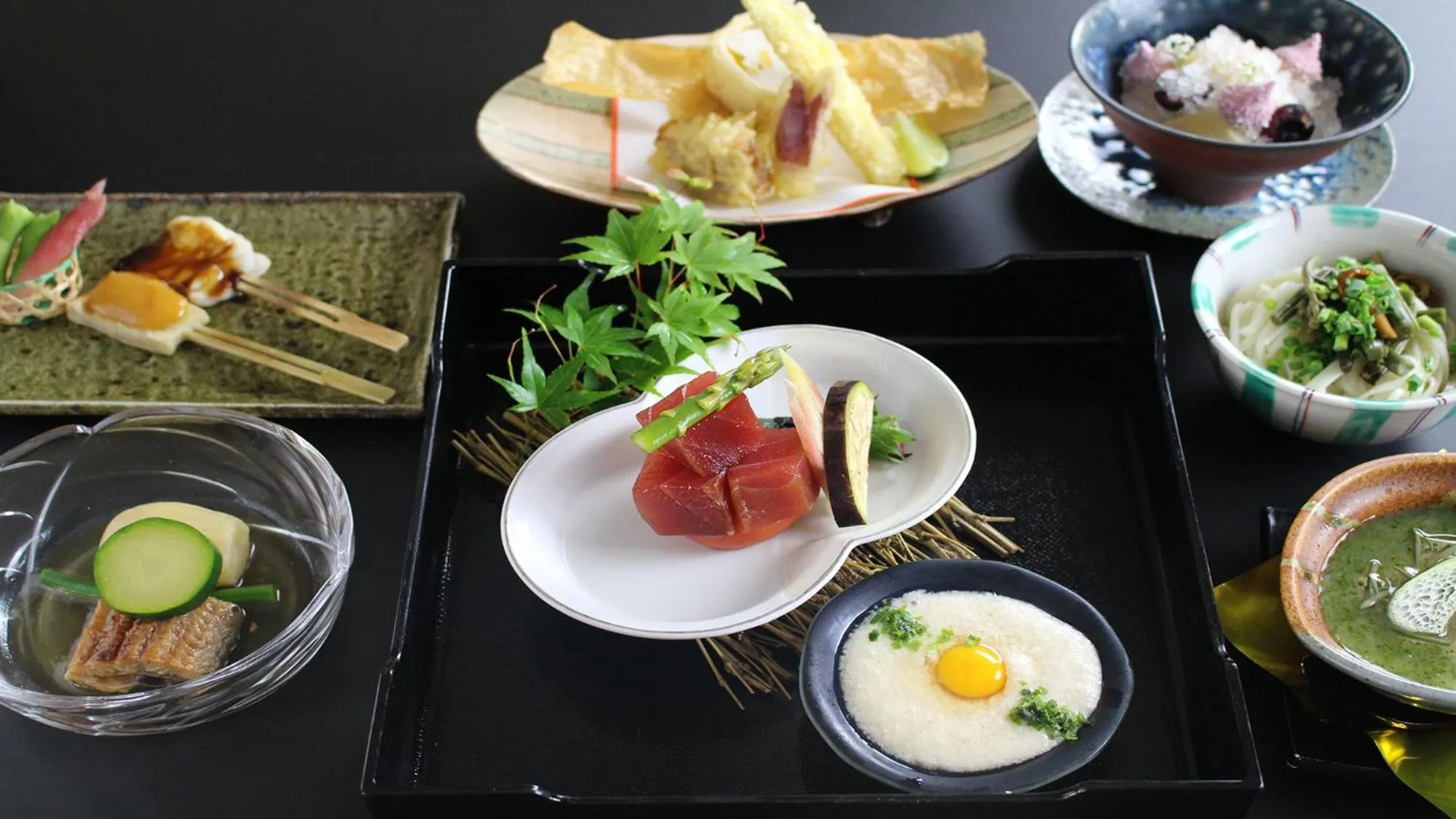 Dinner in Satoyama Auberge & Hot Spring Wellness Spa Sakuragaike Kurgarden