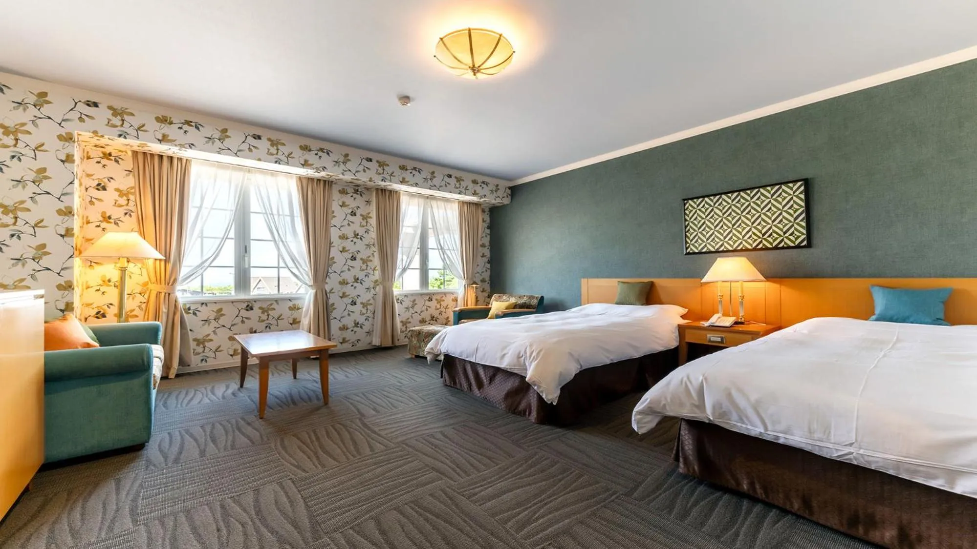 Photo of the whole room, Bed in Satoyama Auberge & Hot Spring Wellness Spa Sakuragaike Kurgarden