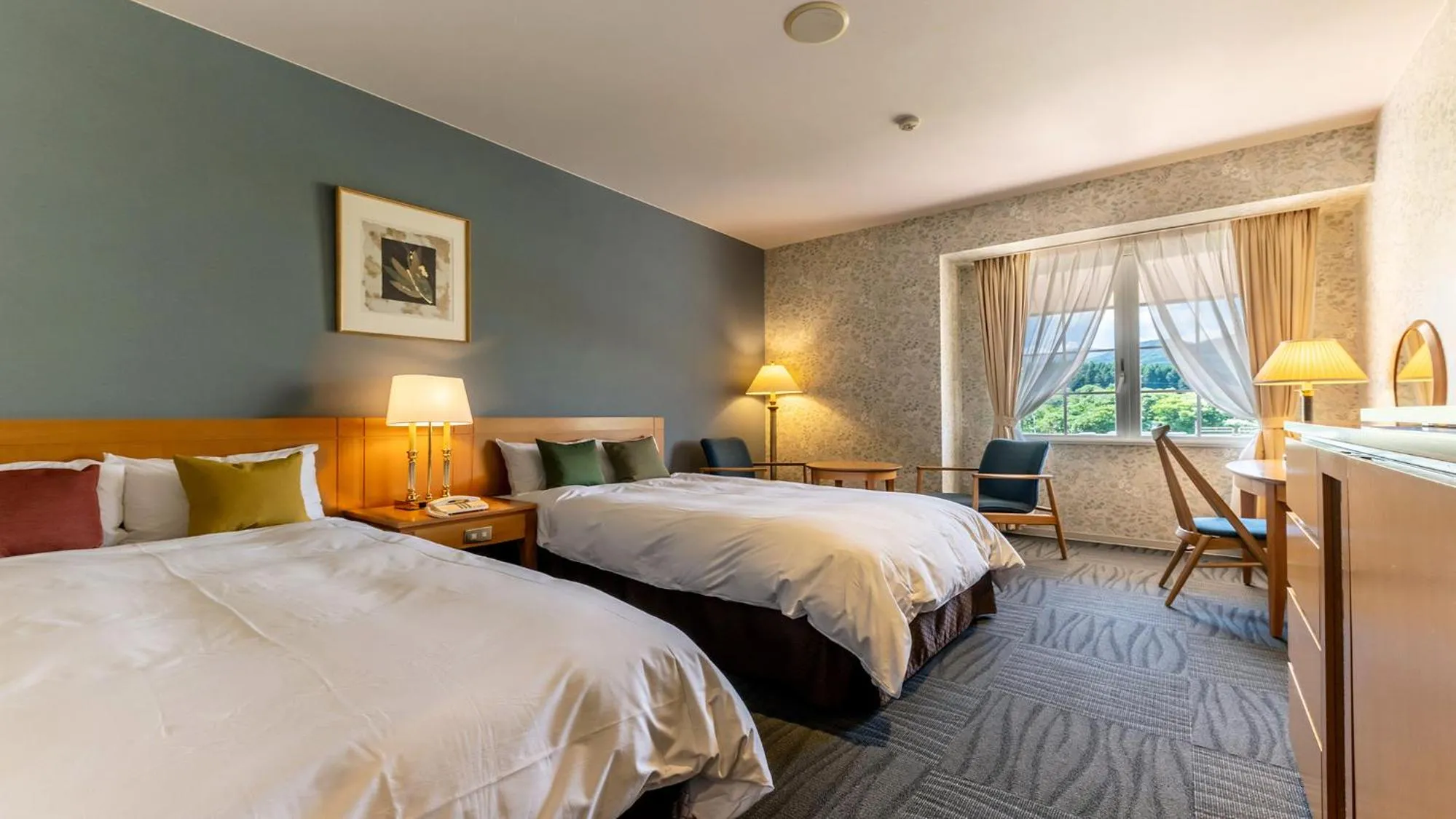 Photo of the whole room, Bed in Satoyama Auberge & Hot Spring Wellness Spa Sakuragaike Kurgarden