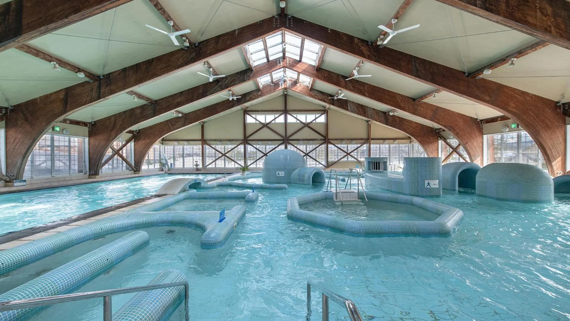 Pool view in Satoyama Auberge & Hot Spring Wellness Spa Sakuragaike Kurgarden