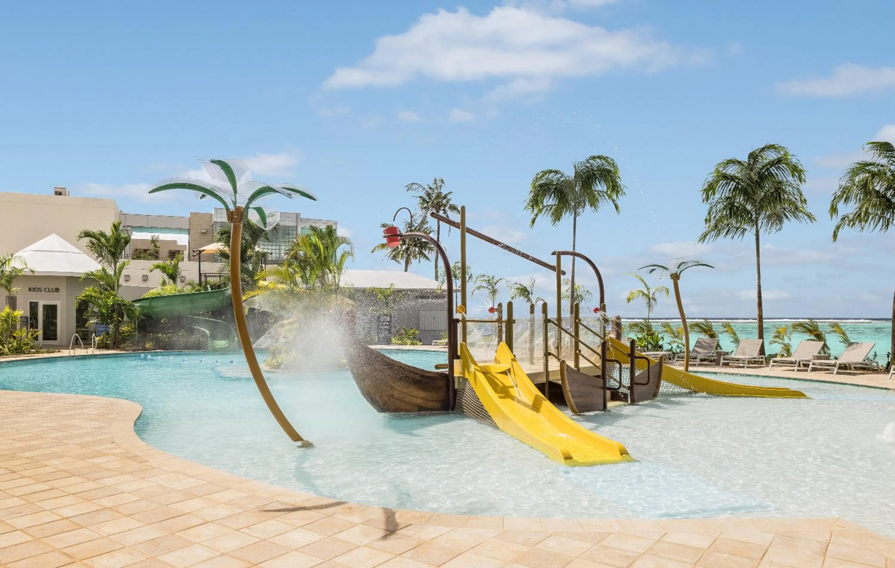 Swimming pool in Crowne Plaza Resort Guam