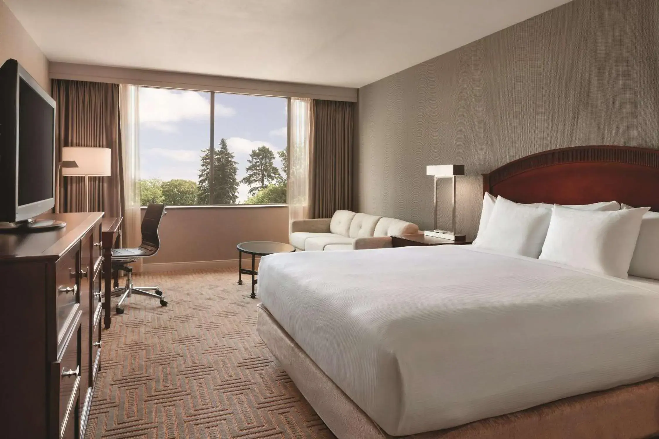 Deluxe King Room in Hilton East Brunswick Deluxe King Room in Hilton East Brunswick