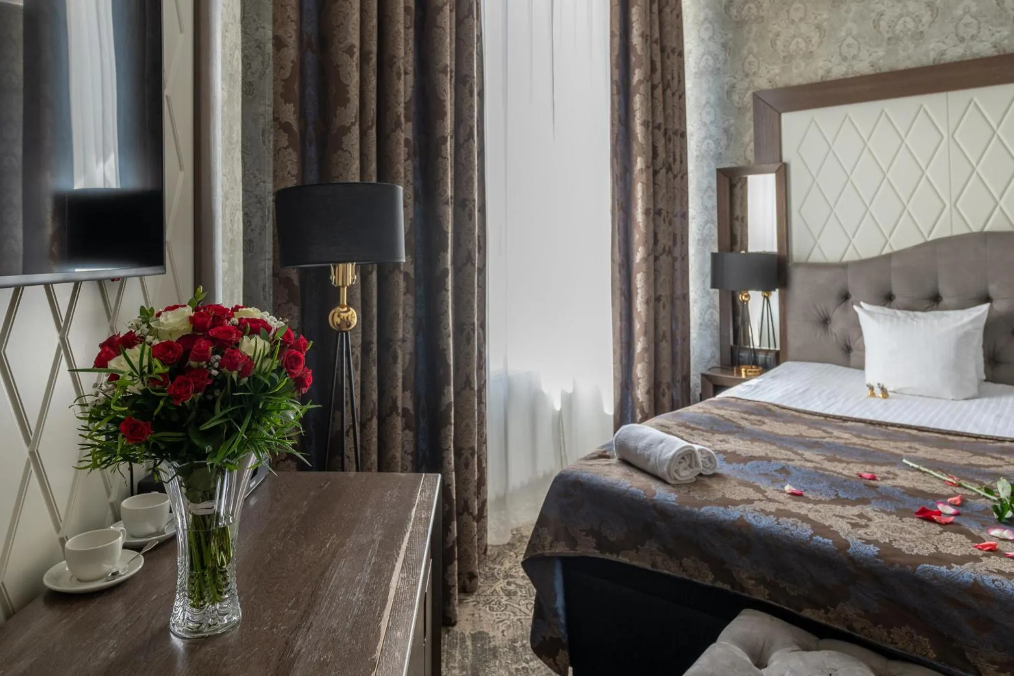 Bed in Castle Spa Wagenküll