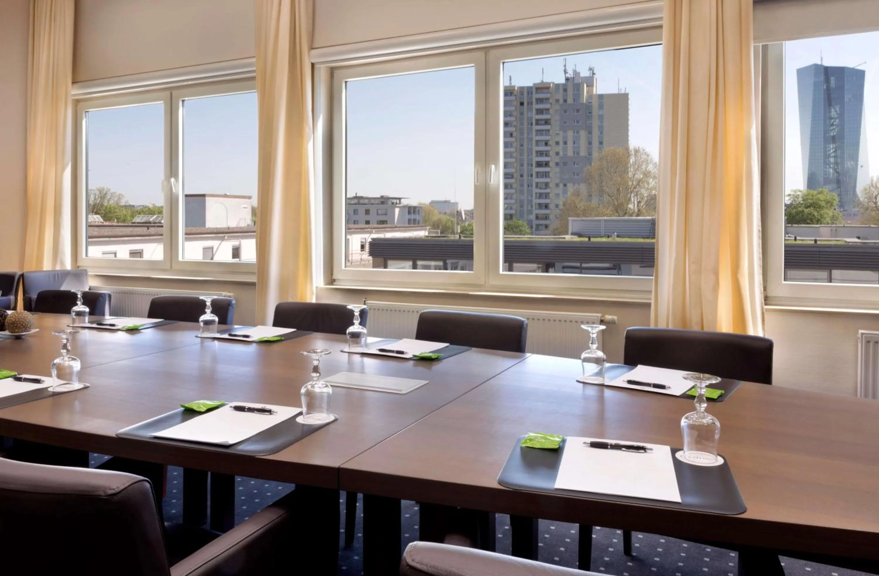 View (from property/room) in Flemings Hotel Frankfurt Main-Riverside