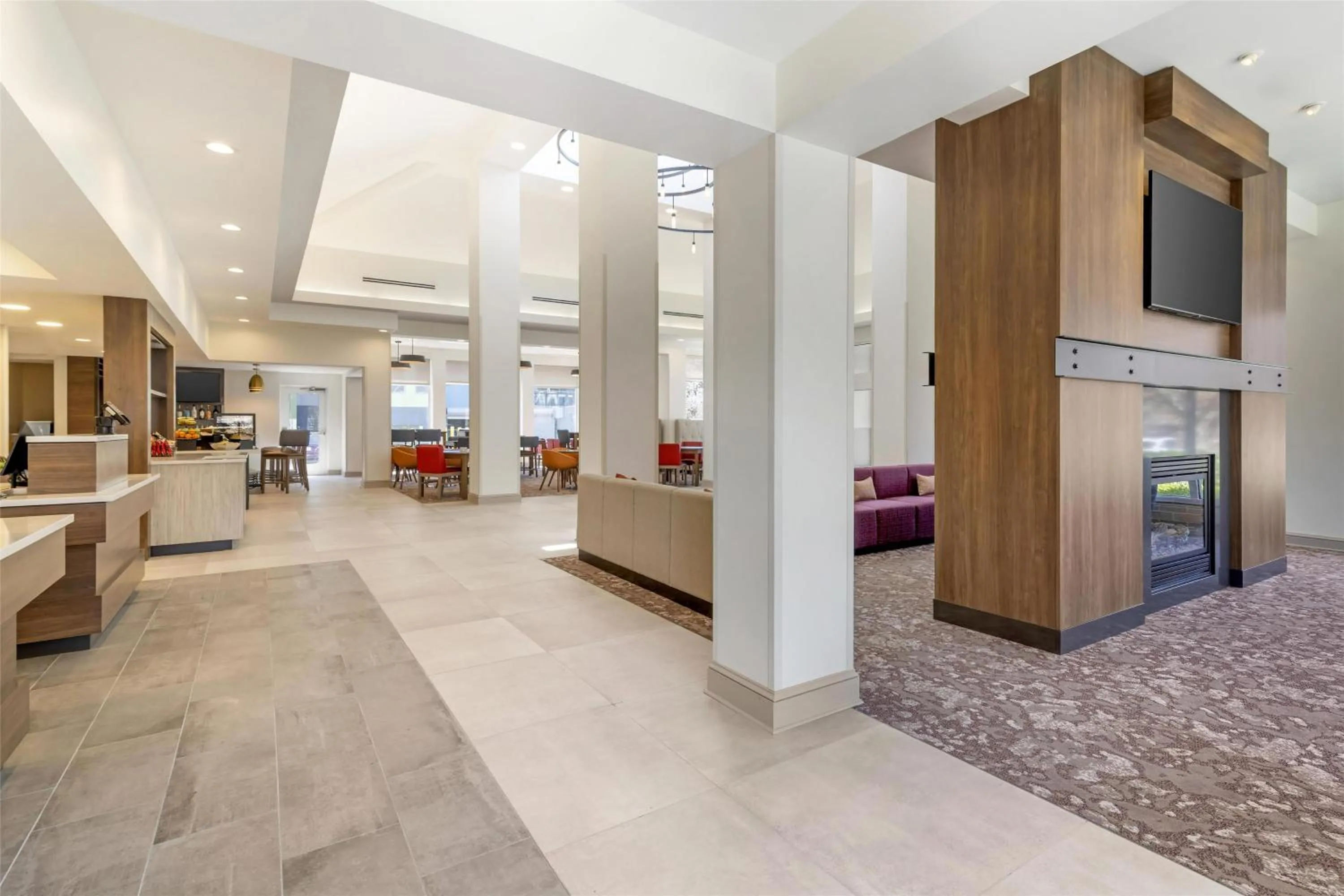Lobby or reception in Hilton Garden Inn Albany-SUNY Area