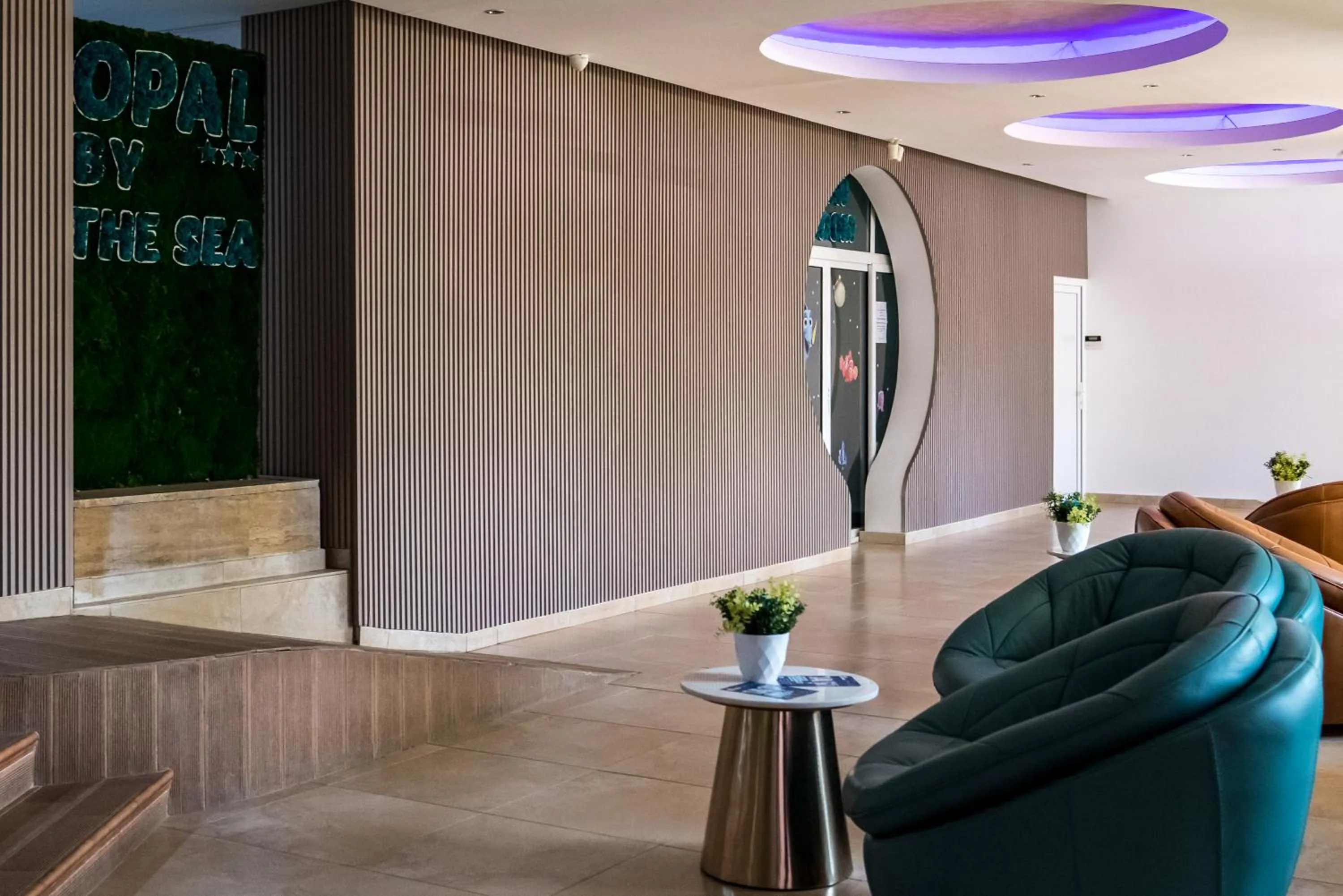 Seating area in Hotel Opal