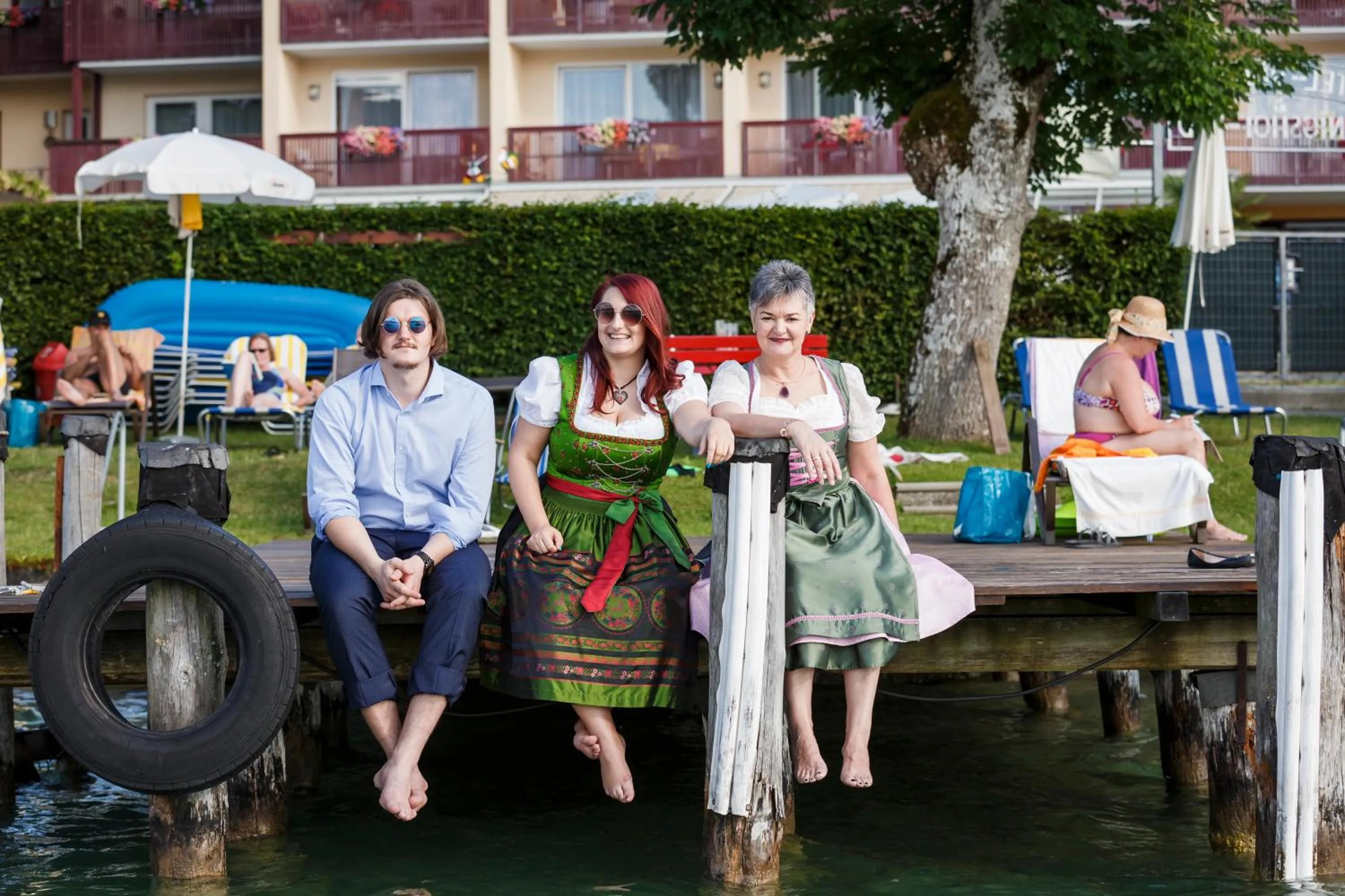 People in Seehotel Vinzenz