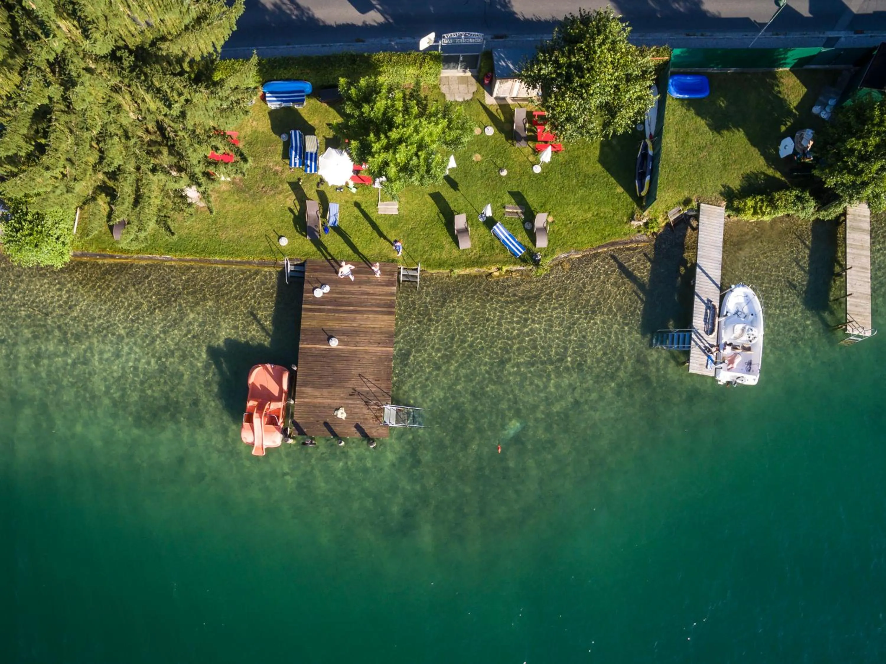 Bird's eye view in Seehotel Vinzenz