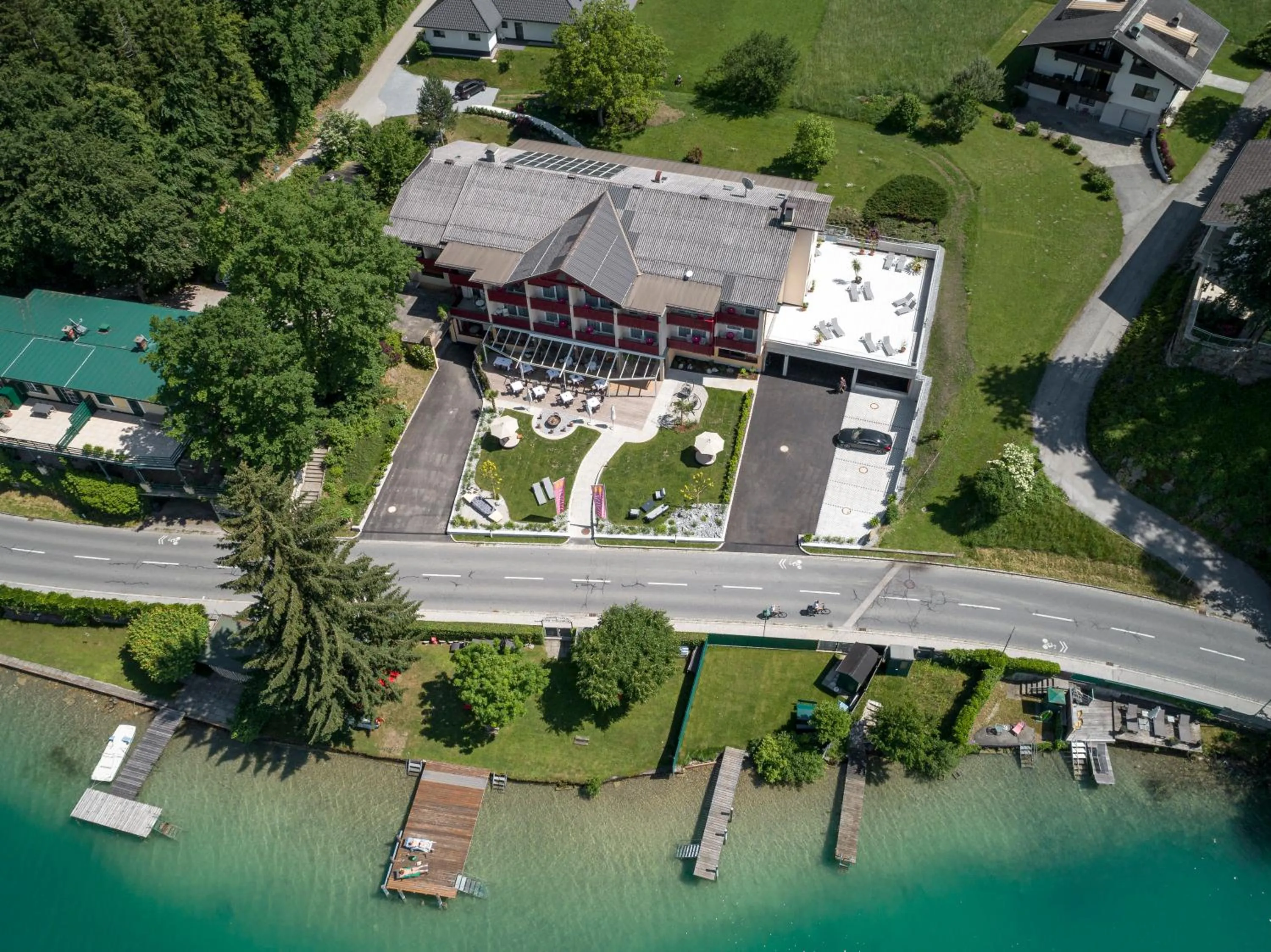 Bird's eye view in Seehotel Vinzenz