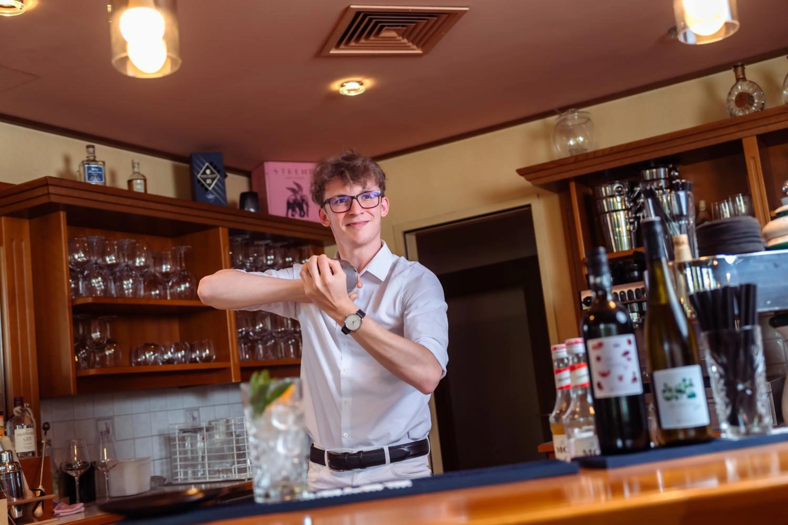 Lounge or bar in Seehotel Vinzenz