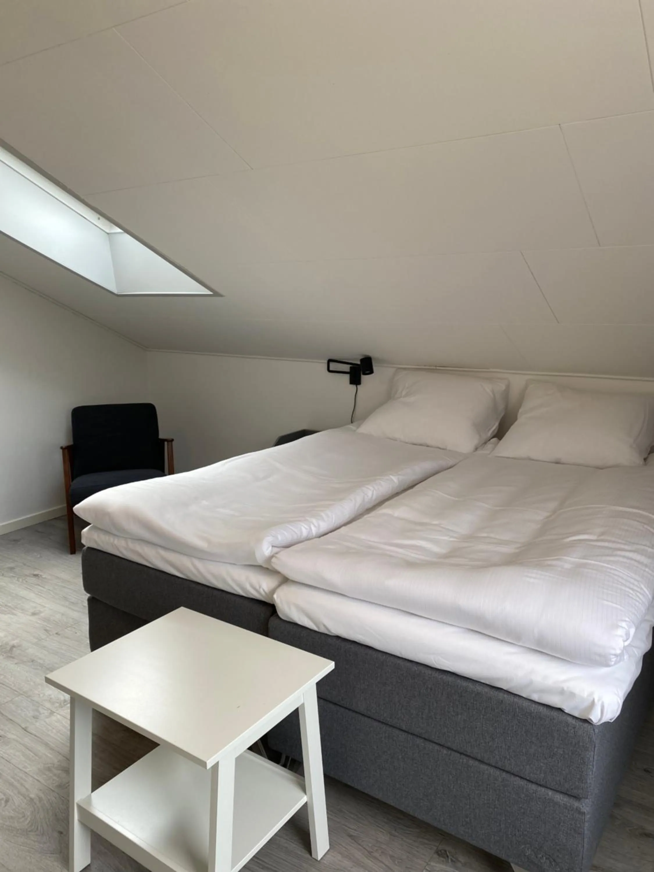 Bedroom, Bed in Hotel Røde-Kro