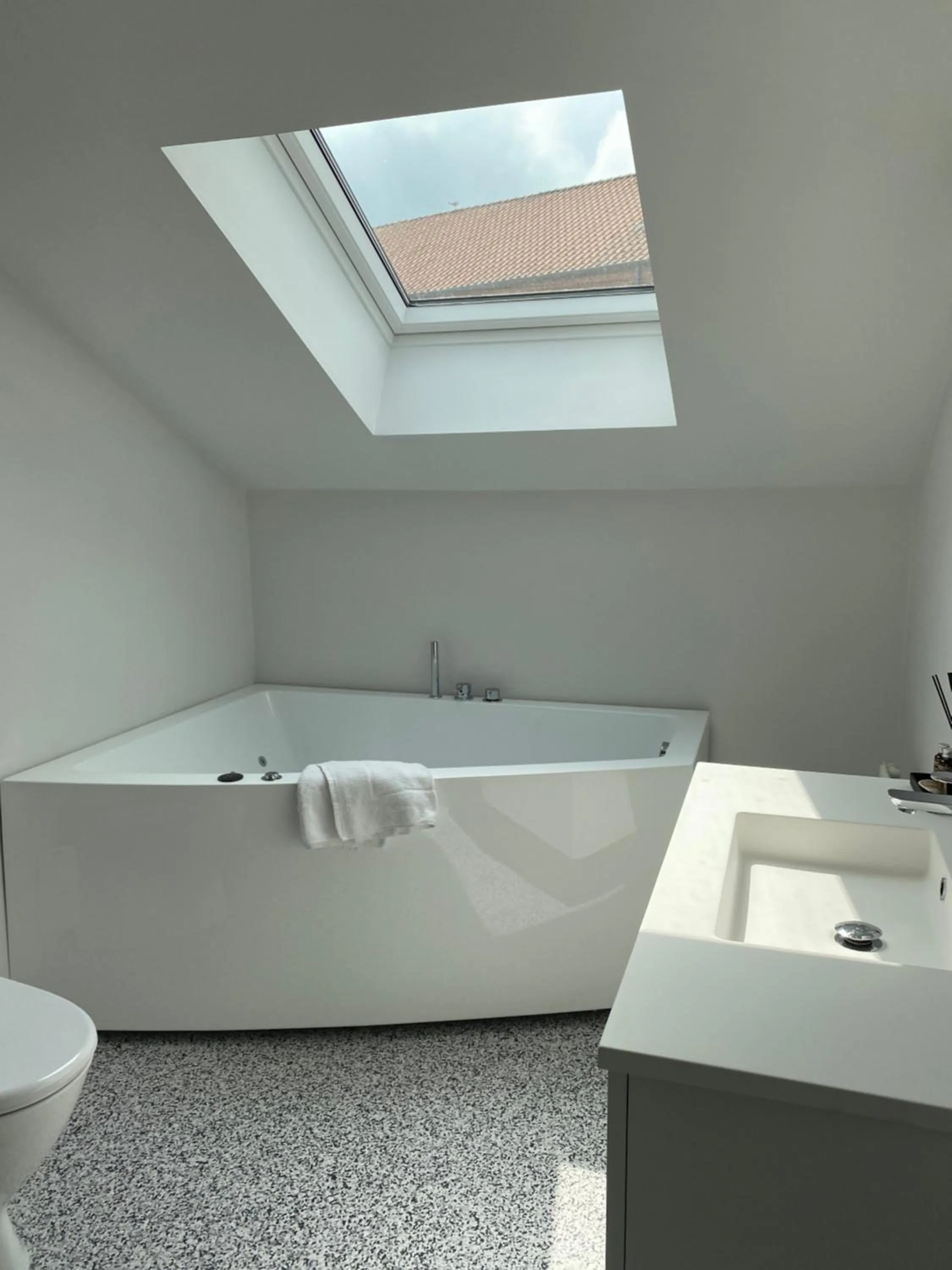 Bathroom in Hotel Røde-Kro