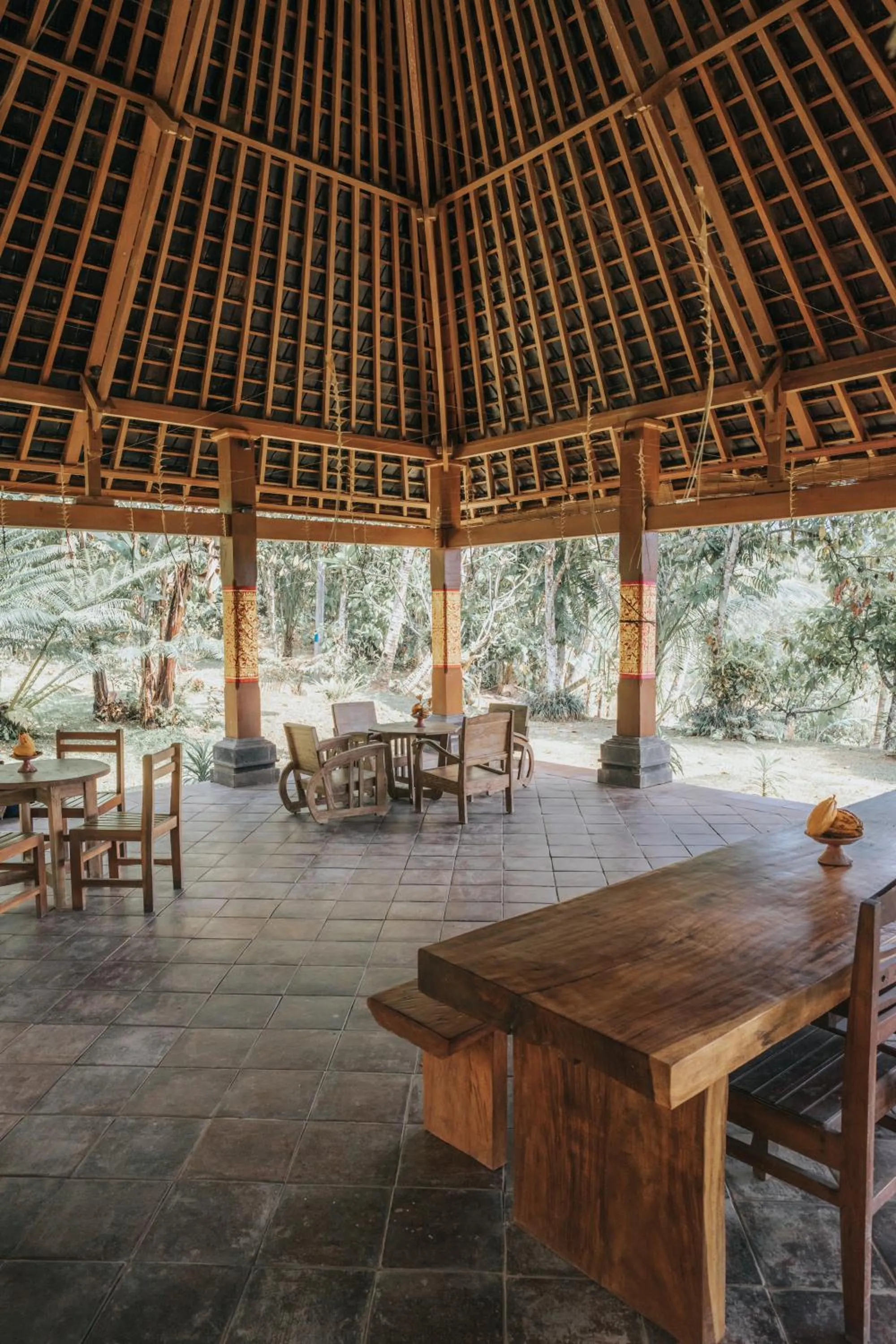 Patio in Saridevi Ecolodge