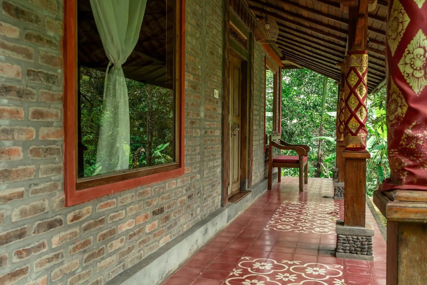 Patio in Saridevi Ecolodge