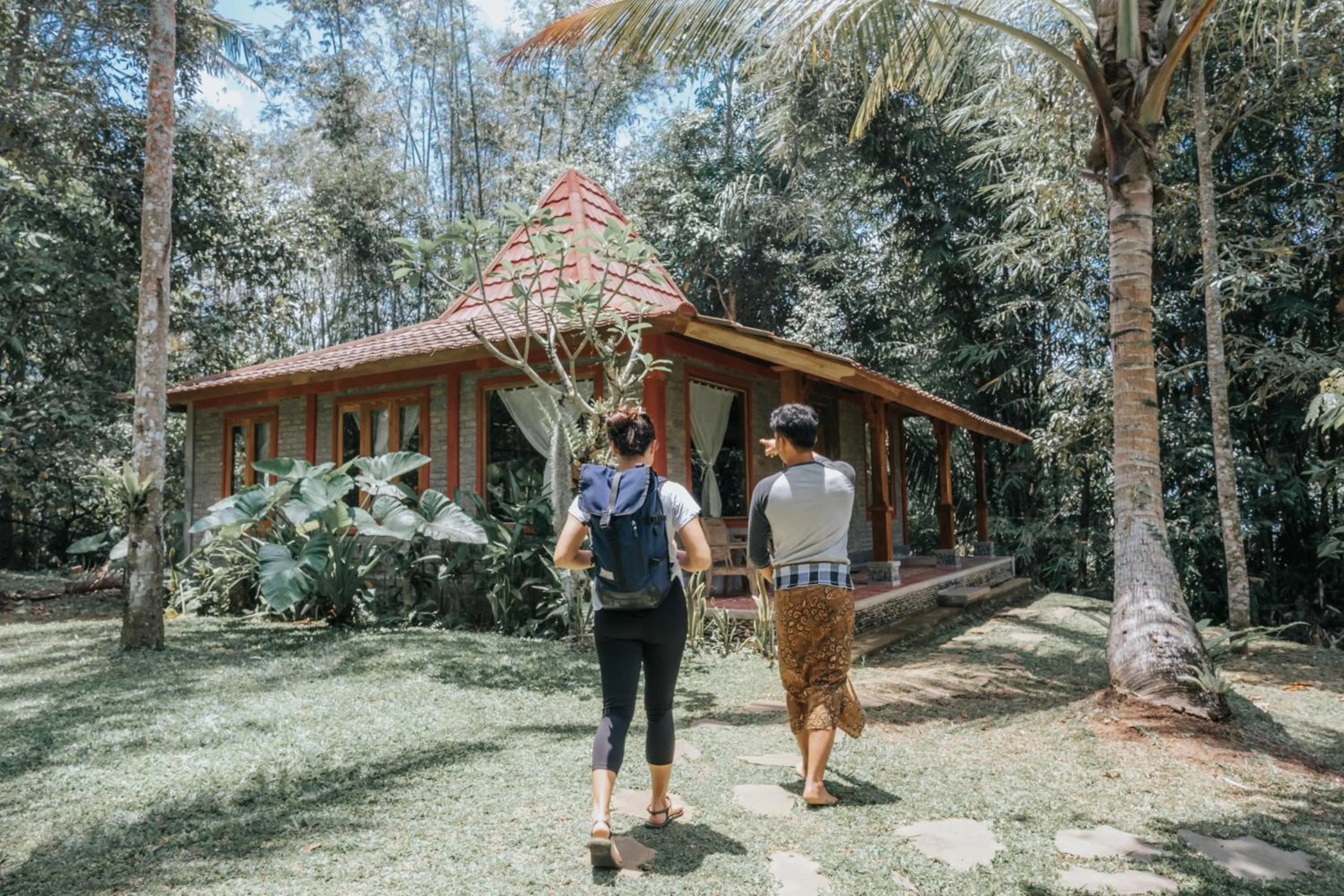 Facade/entrance in Saridevi Ecolodge